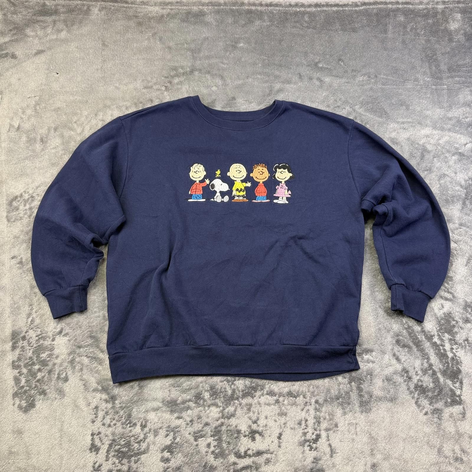 Peanuts Vintage Style Snoopy Doghouse Graphic Sweatshirt Size US XL / EU 56 / 4 - 2 Thumbnail