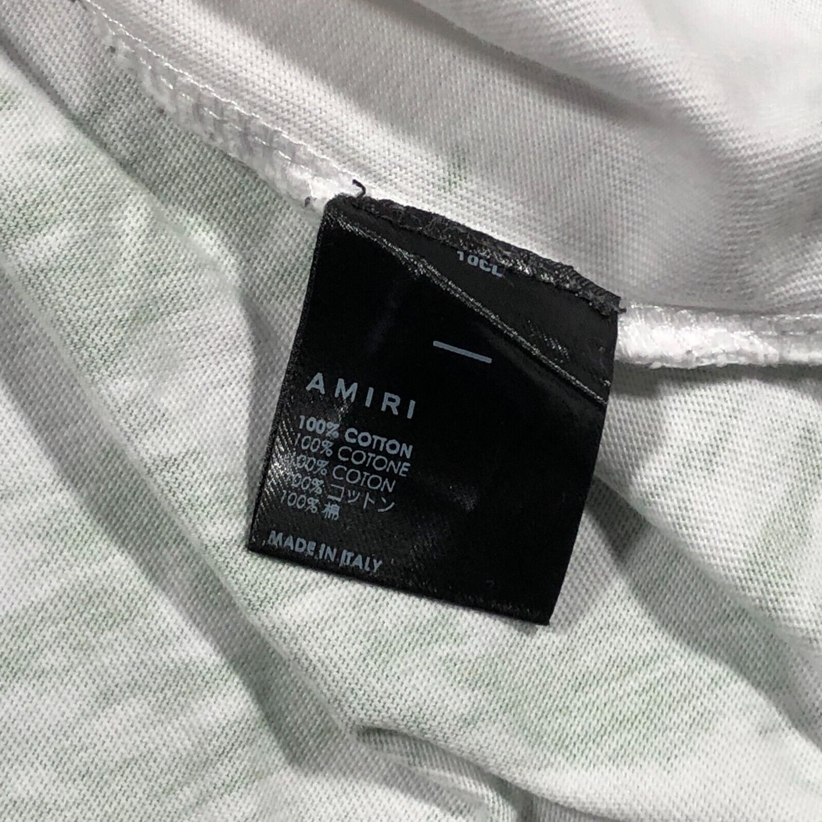 Amiri × Wes Lang AW22 AMIRI Wes Lang Blood 38' Tee T Shirt white Size Medium Size US M / EU 48-50 / 2 - 5 Thumbnail