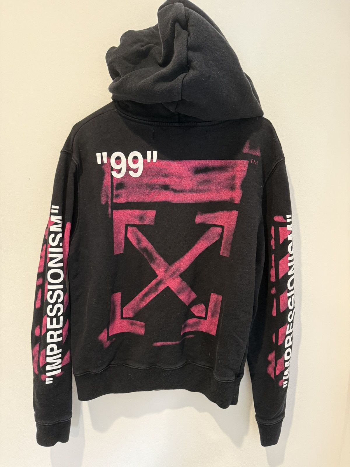Off White Impressionism Hoodie | Grailed