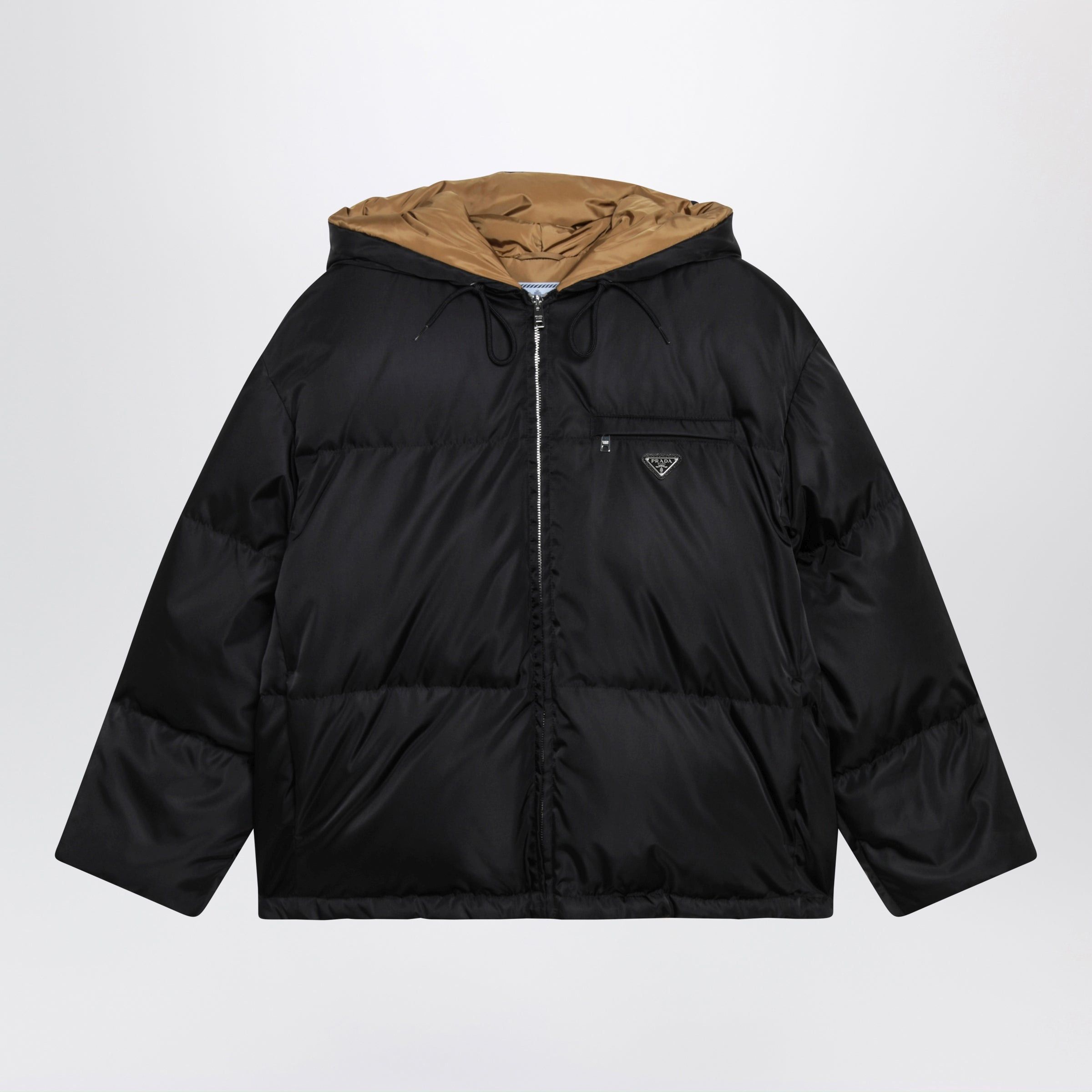 Prada 2000s Prada Grey Layered Zip-up Jacket | Grailed