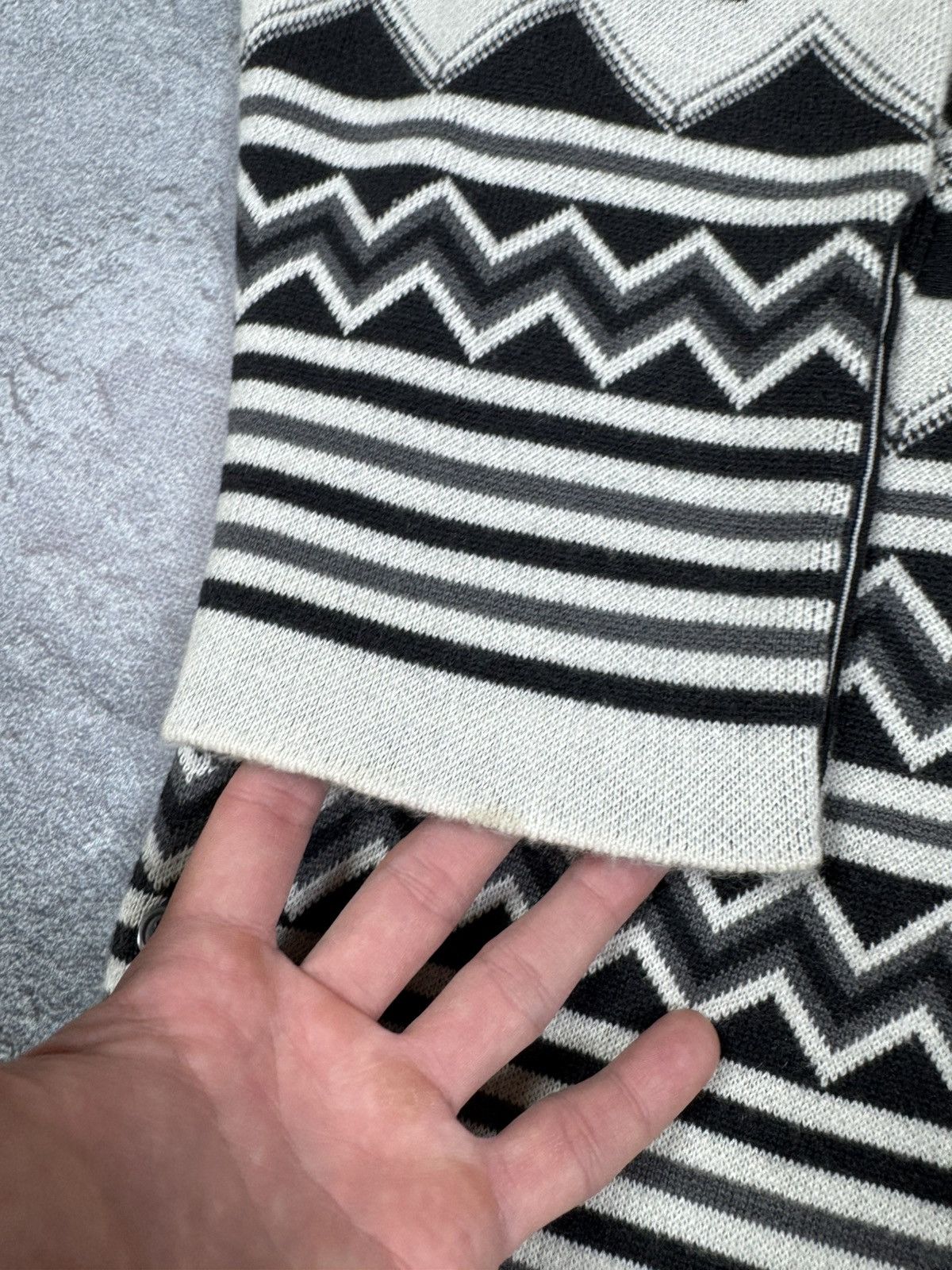 Thom Browne Thom Browne Football Jacquard Cardigan Size 4 Made in Japan Size US XL / EU 56 / 4 - 4 Thumbnail