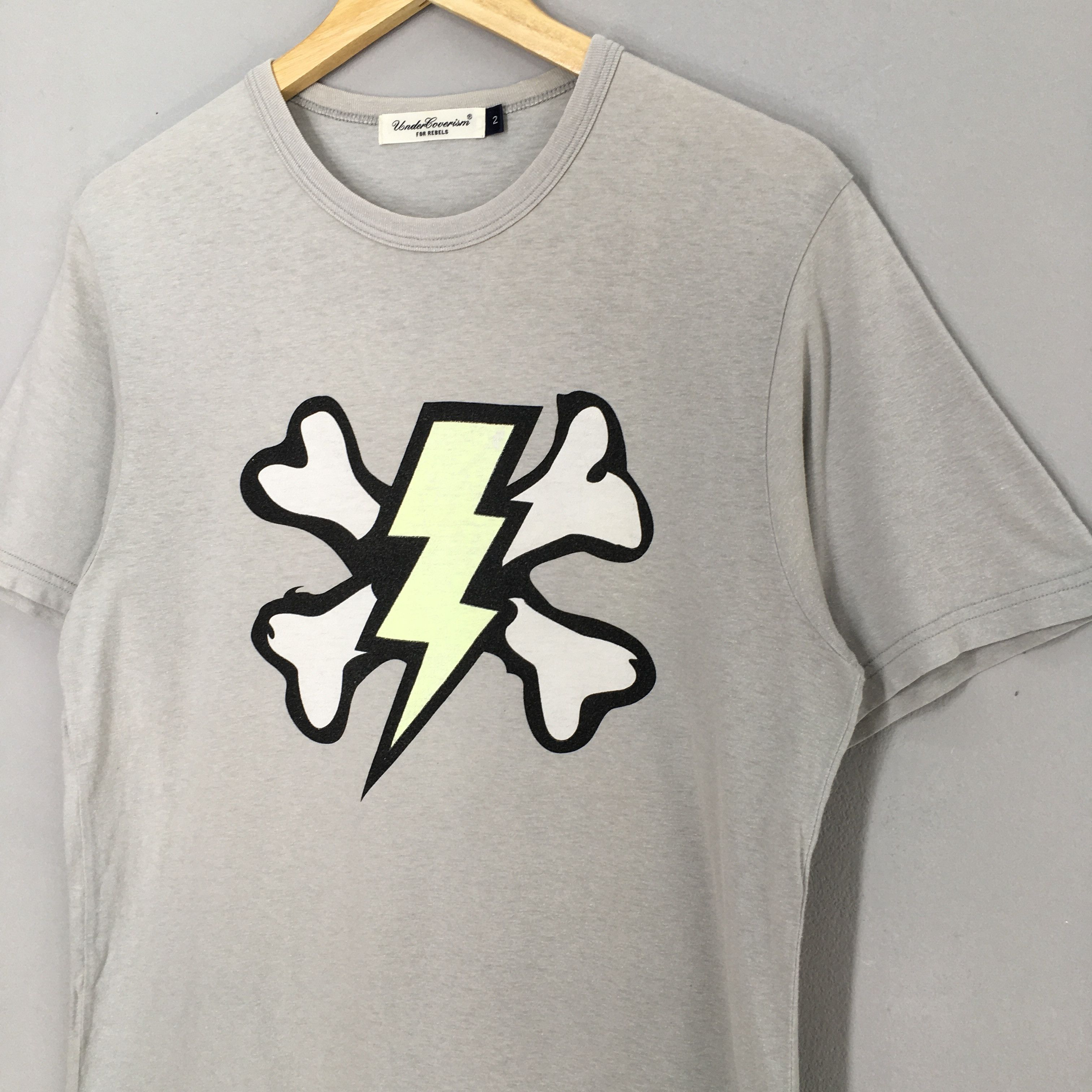Japanese Brand × Undercover Undercover Thunder Bones Undercoverism Rebels Tshirt Medium Size US M / EU 48-50 / 2 - 4 Thumbnail