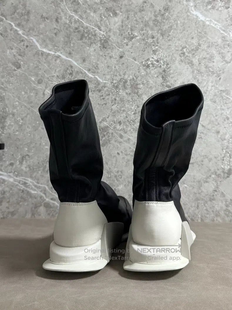 Rick Owens Rick Owens Tank-sole mid-calf boots Size US 7.5 / EU 40-41 - 3 Thumbnail