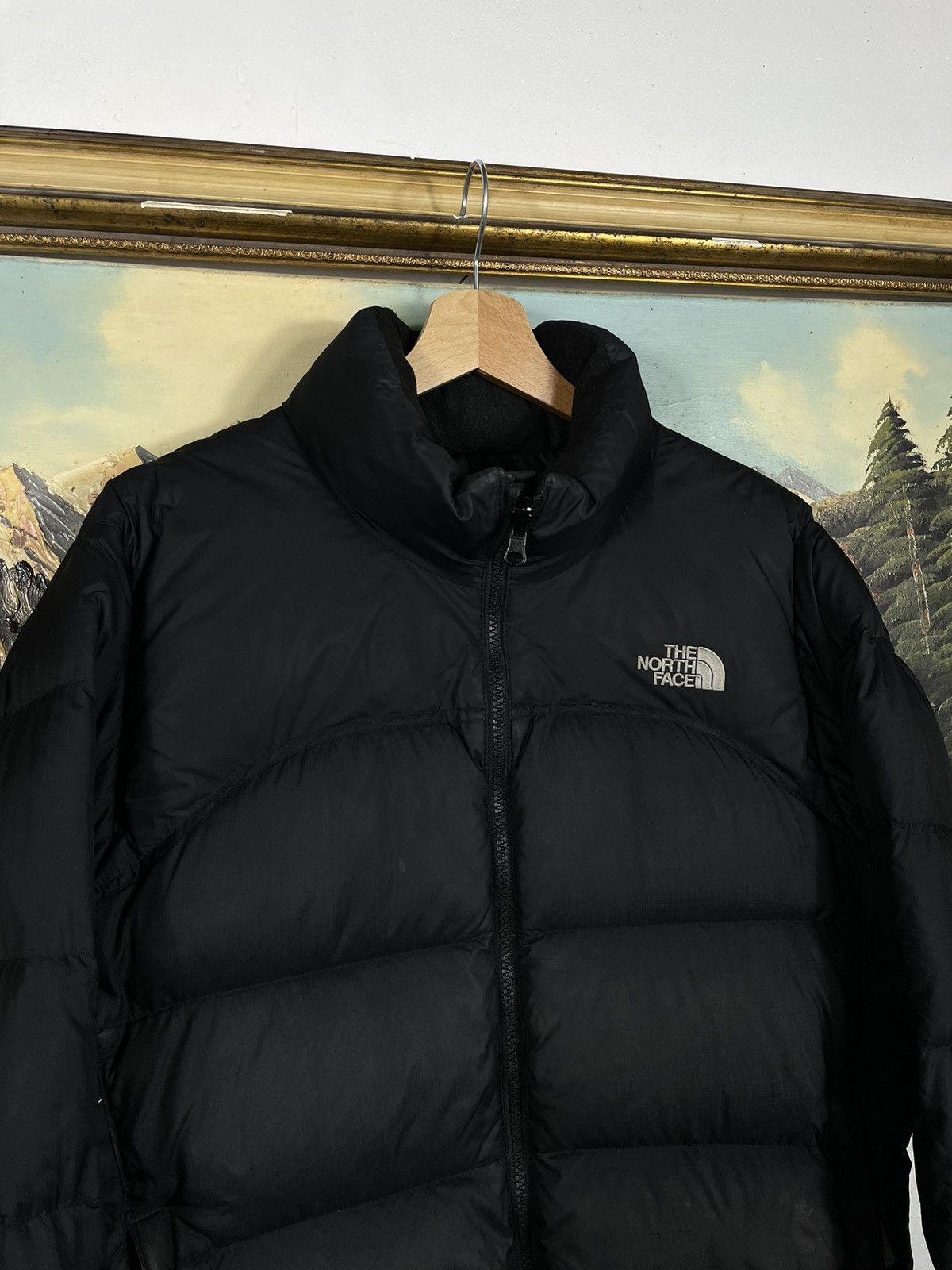 The North Face × Vintage Black TNF Retro 00s Jacket Travis Scott Kylie Jenner Vibe Size L / US 10 / IT 46 - 4 Thumbnail
