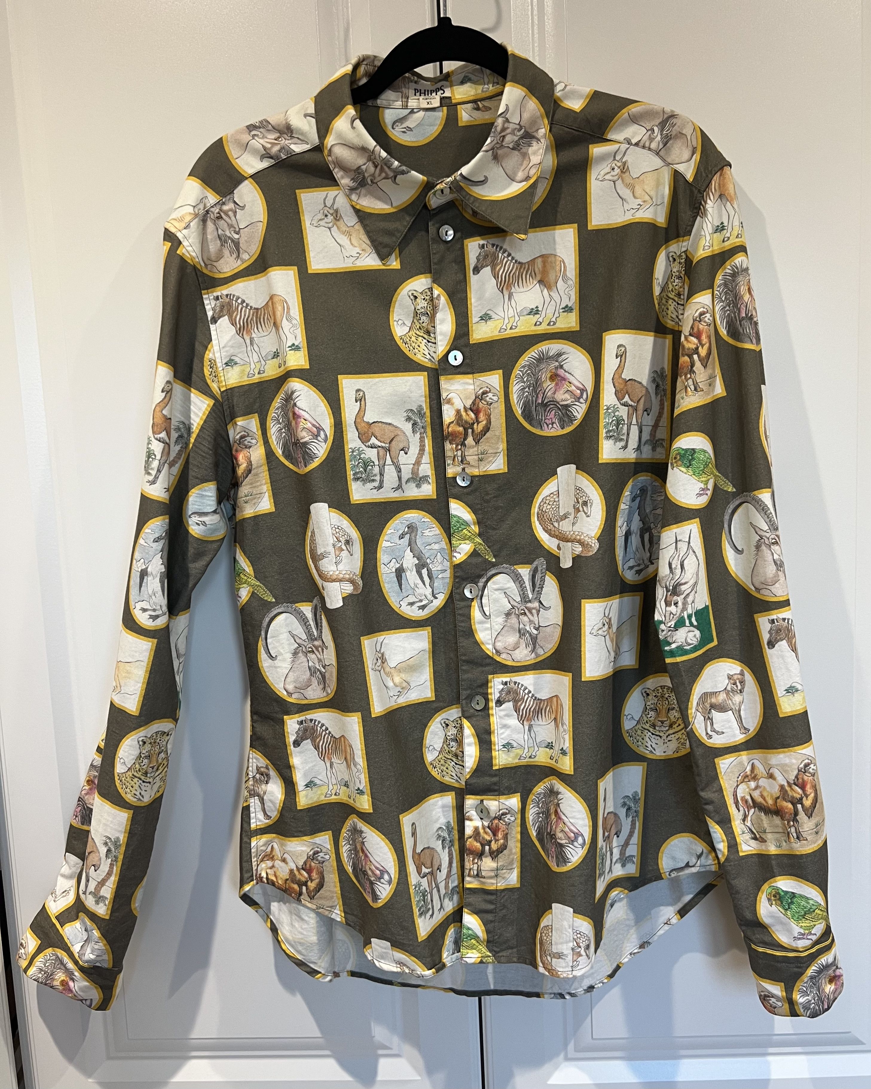 Phipps Animal print shirt Size US XL / EU 56 / 4 - 1 Thumbnail