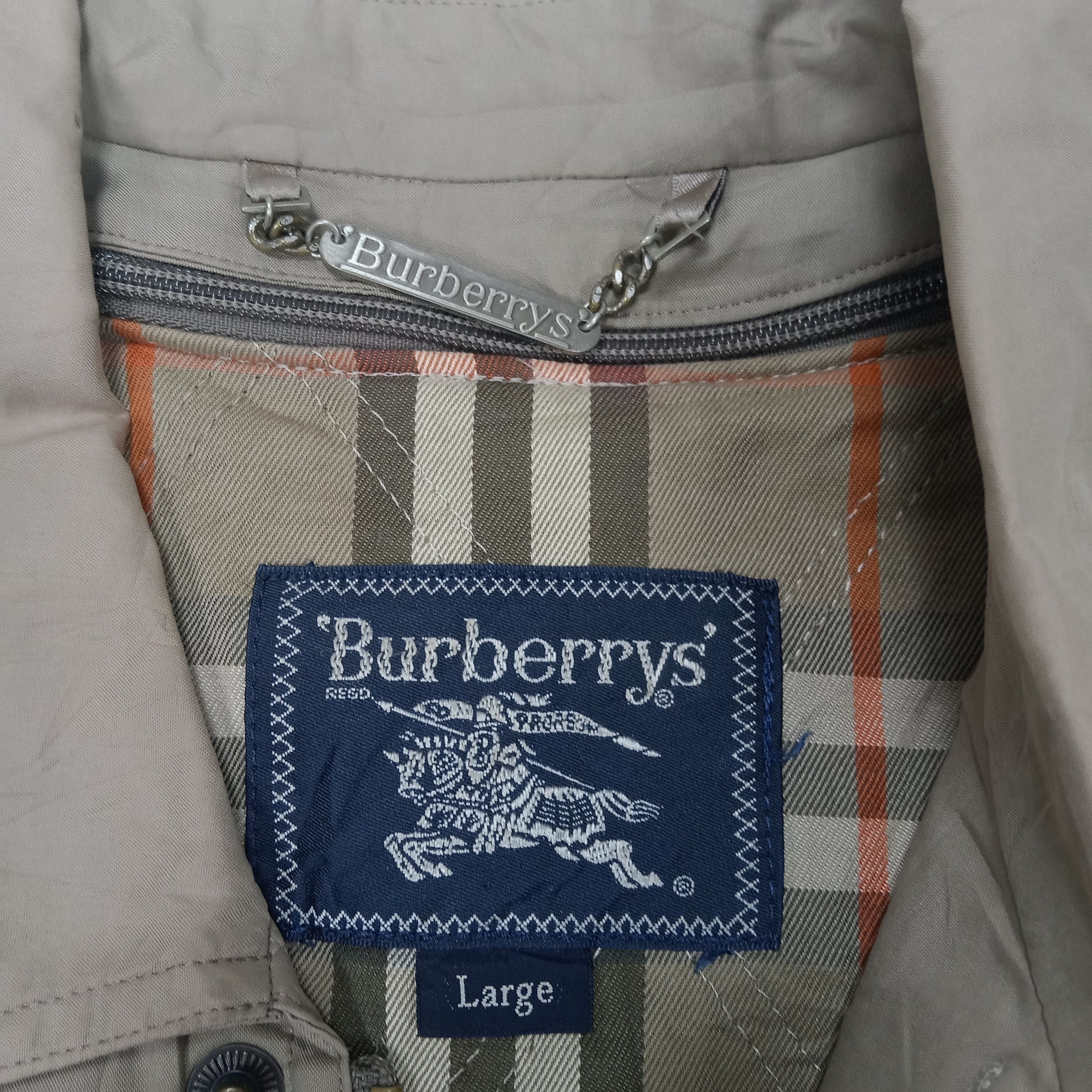 90’s Burberry London Nice Design Zipper Jacket