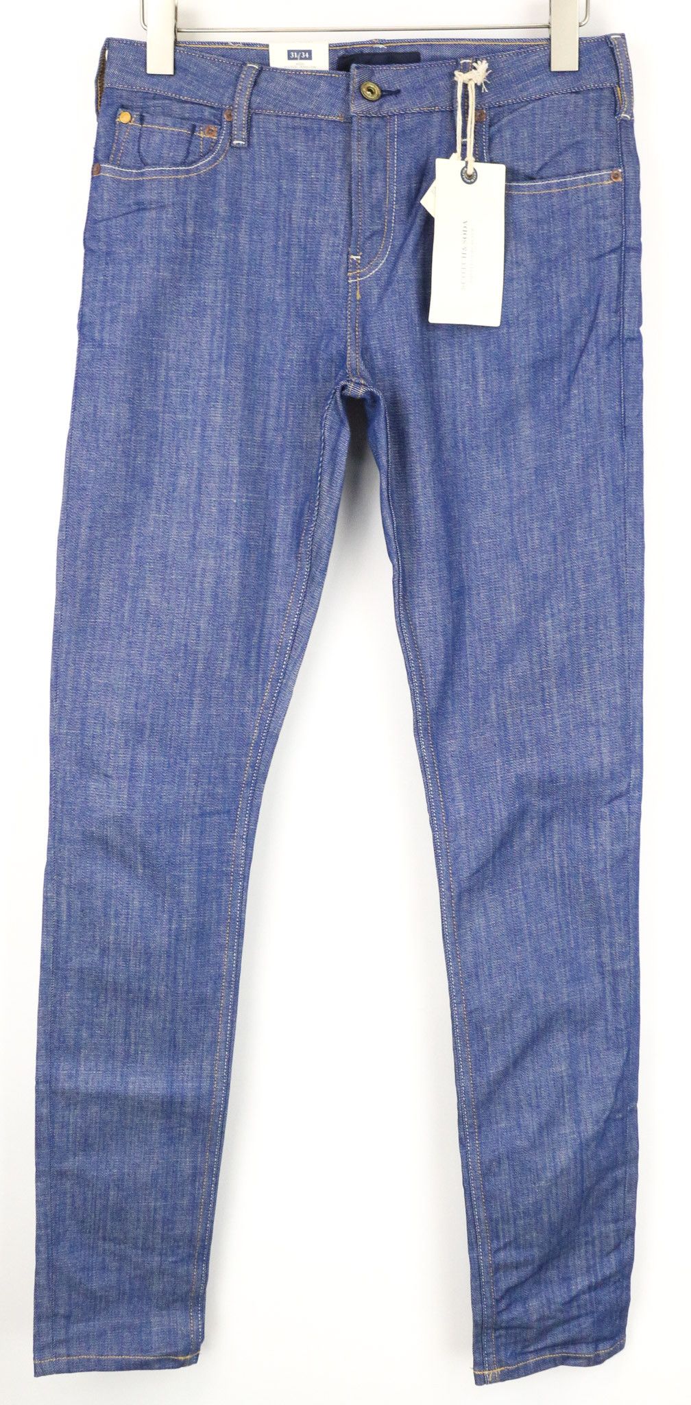 Scotch & Soda SKIM W31/L34 Blue Skinny Stretch Jeans 74283 Size US 31 - 1 Thumbnail