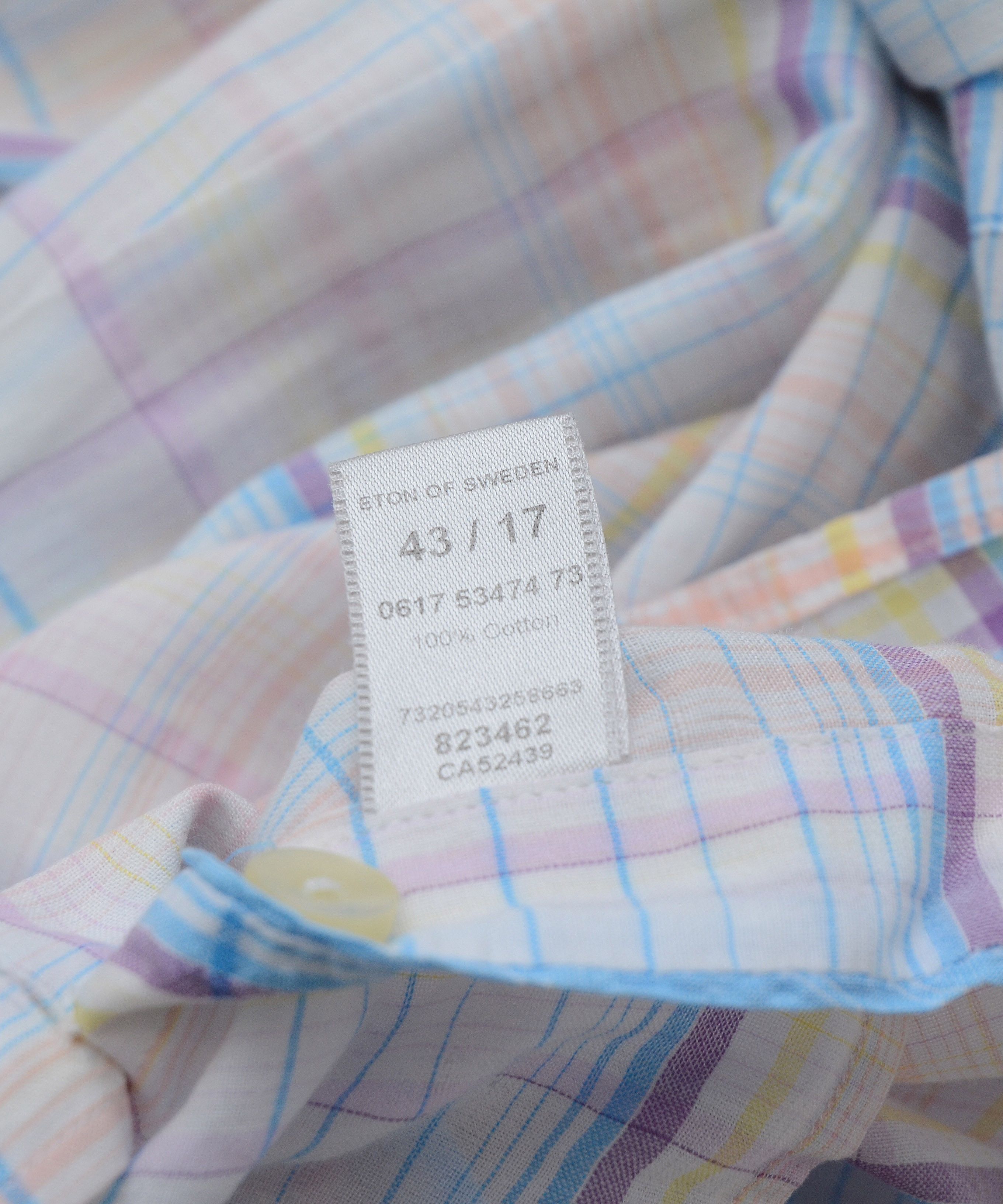 Eton Eton Luxury Shirt Button Patchwork Size US XL / EU 56 / 4 - 9 Thumbnail