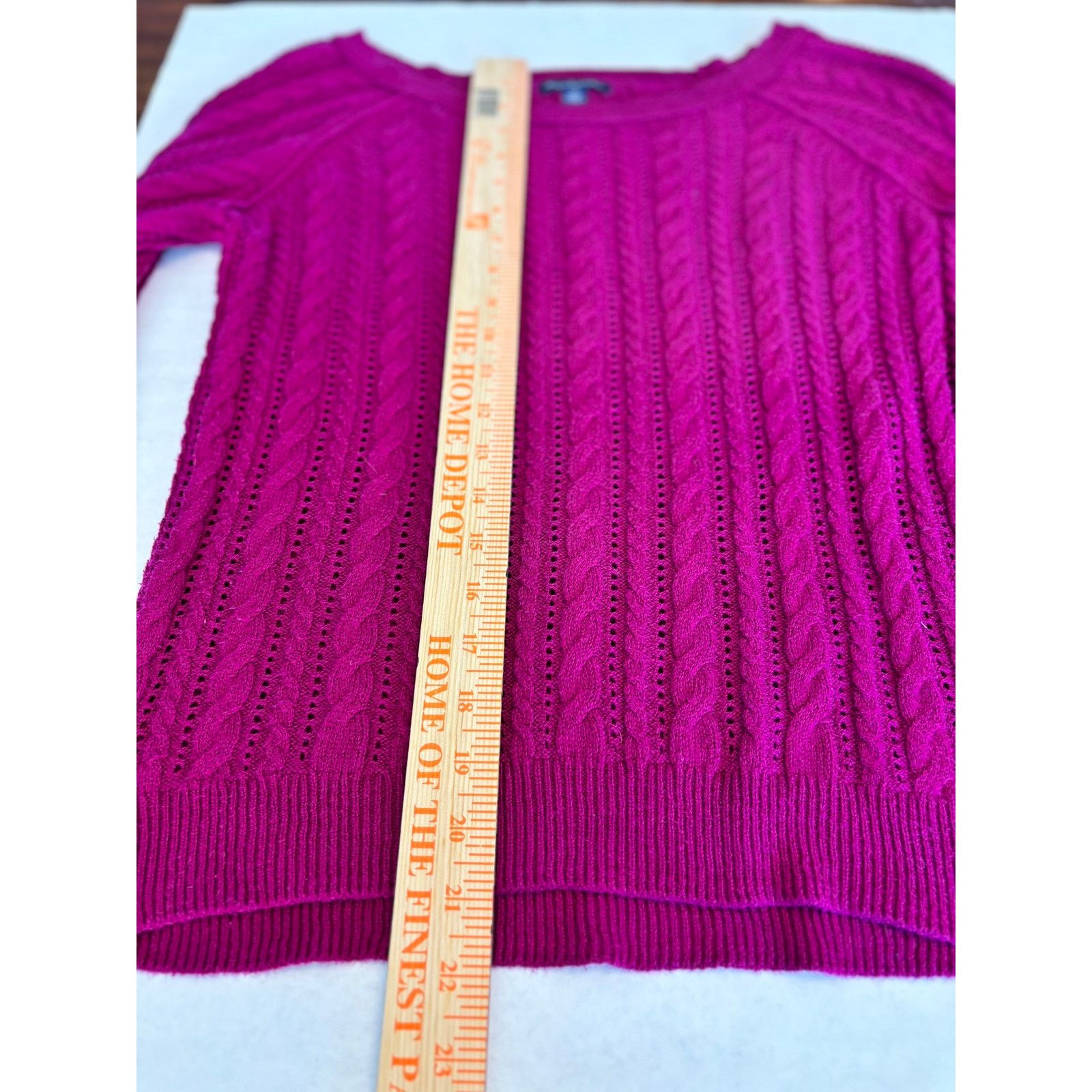 American Eagle Outfitters American Eagle Outfitters Sweater Cable Open Knit Size Small Size S / US 4 / IT 40 - 4 Thumbnail