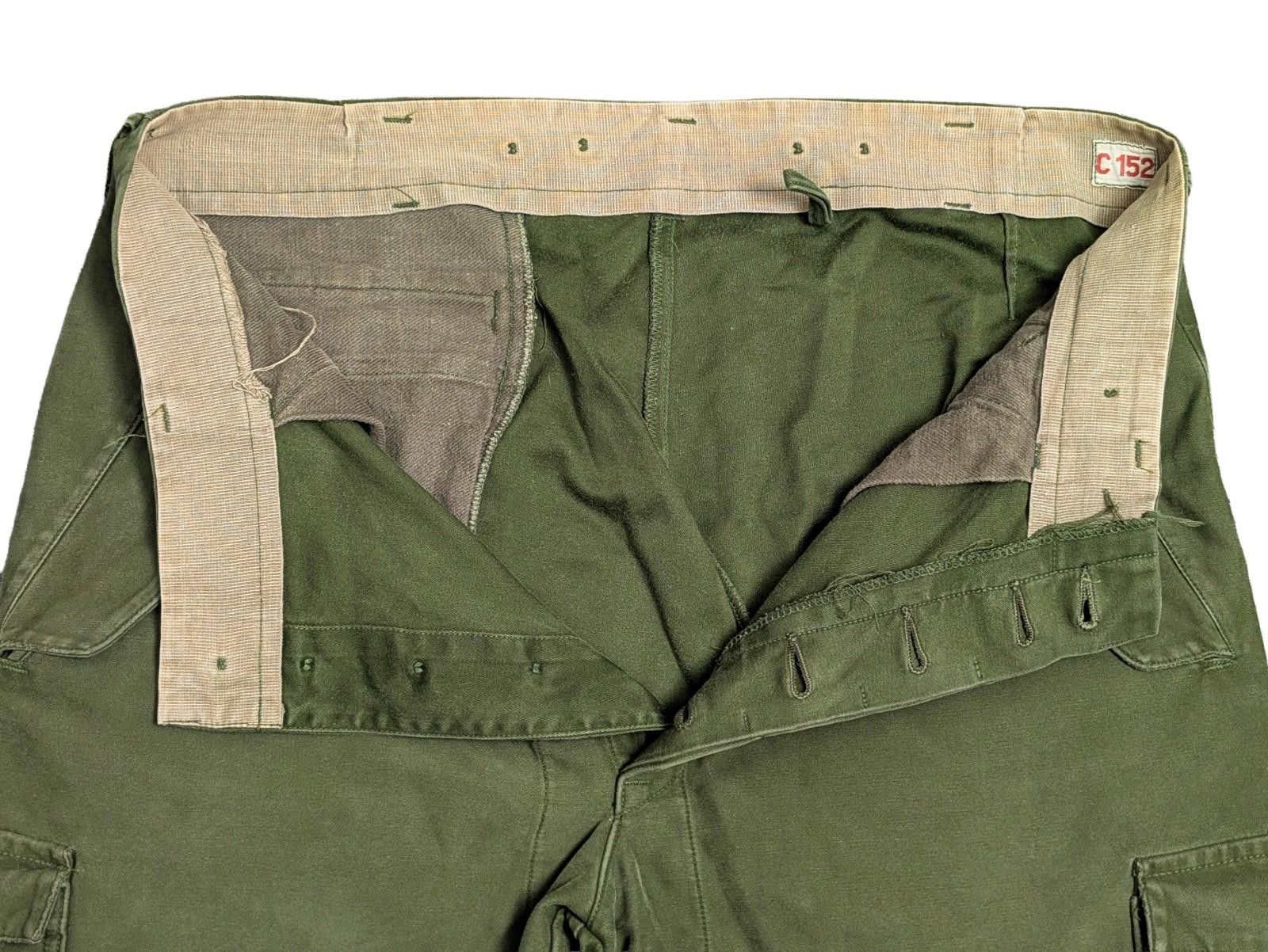 Other Swedish Army M59 Field Trousers - Large Tall Size ONE SIZE - 9 Thumbnail