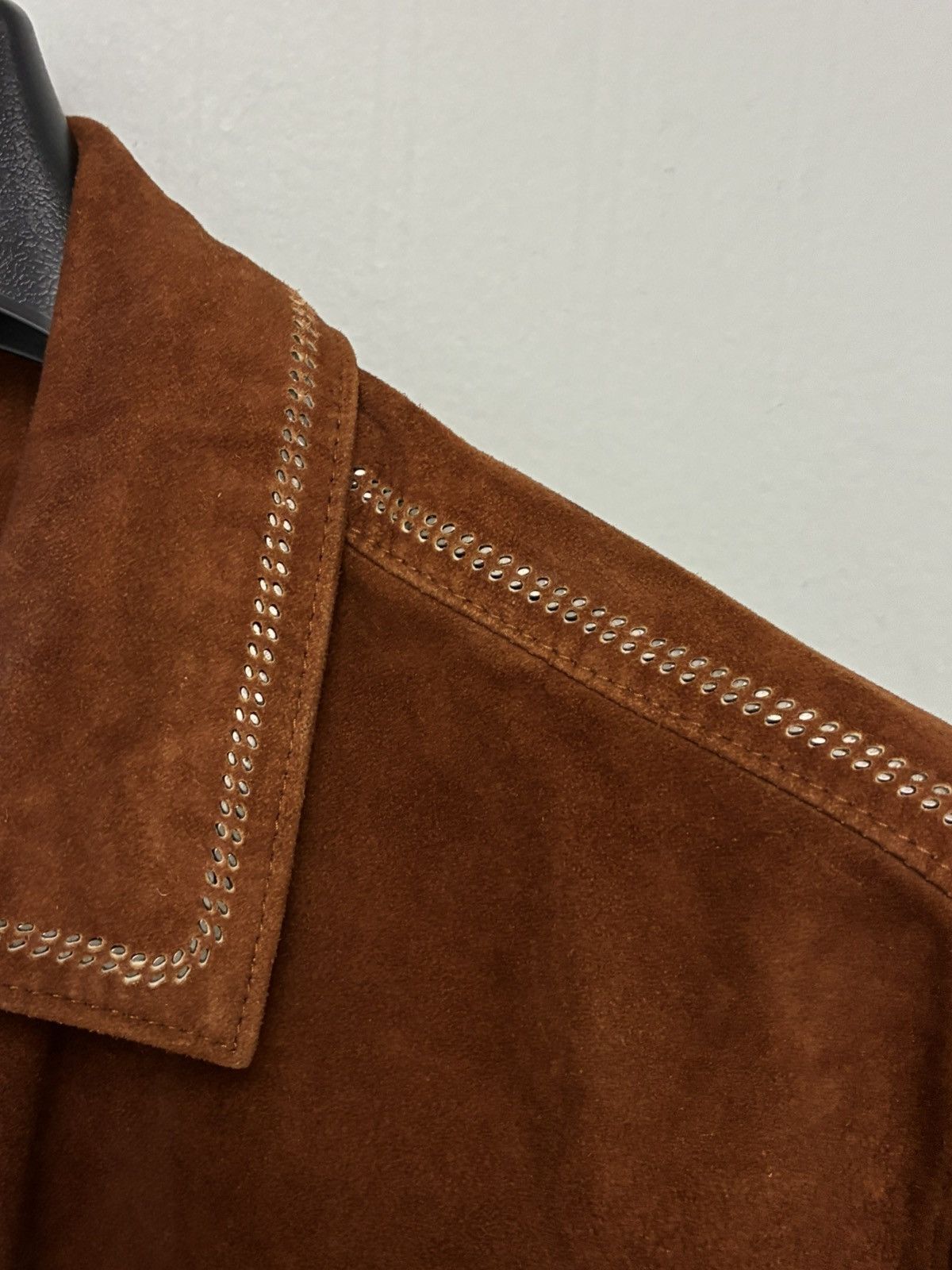 John Varvatos Emmons Suede Jacket EU 48 USA 38 Size US M / EU 48-50 / 2 - 9 Thumbnail