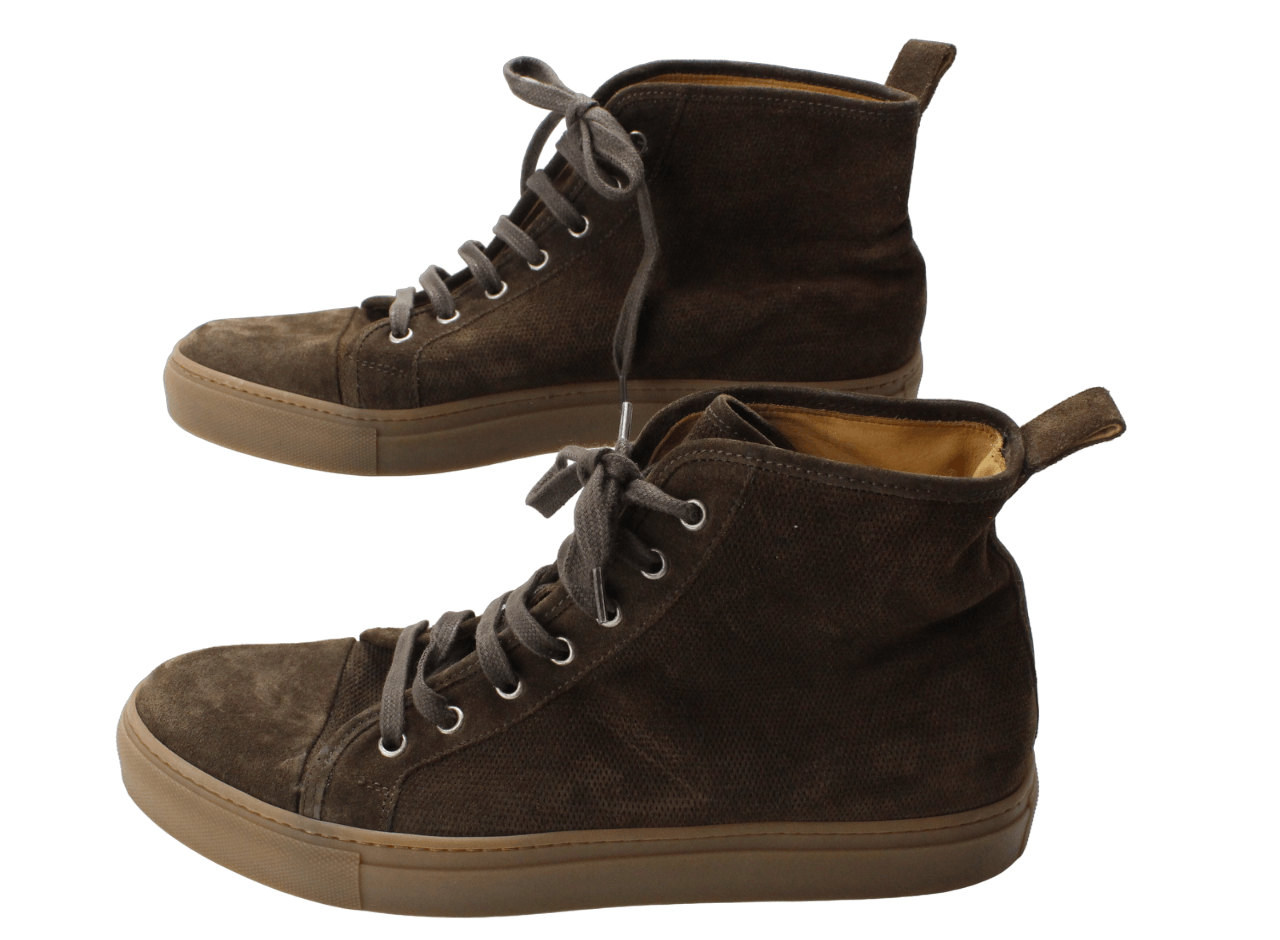 image of Suitsupply Sneakers Men's Eu 43 / Uk 9 Suede Leather in Brown (Size 10)