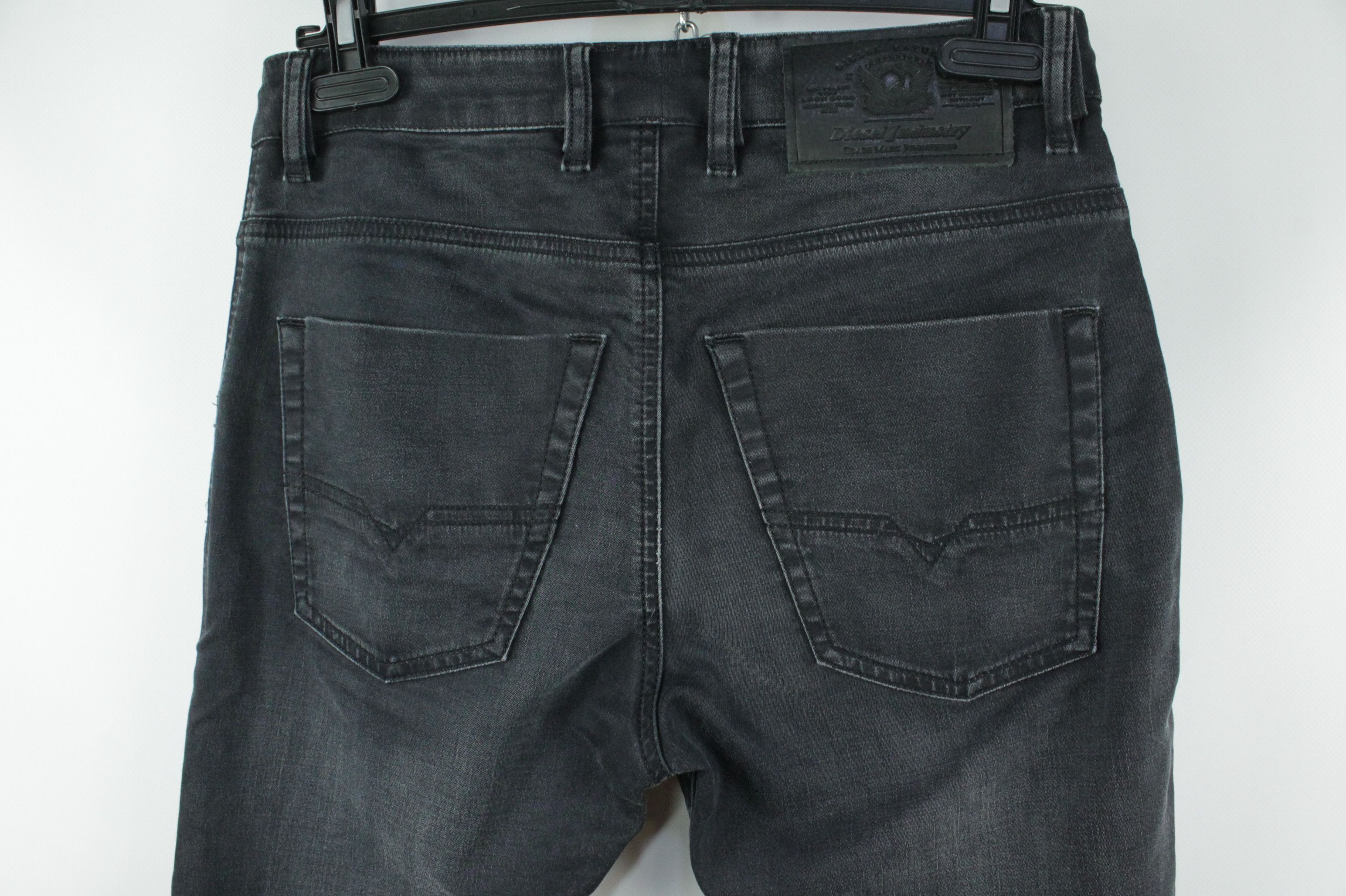 Diesel Diesel KROOLEY-Y-NE Gray Denim Sweat Jeans Men's Size US 28 / EU 44 - 7 Thumbnail