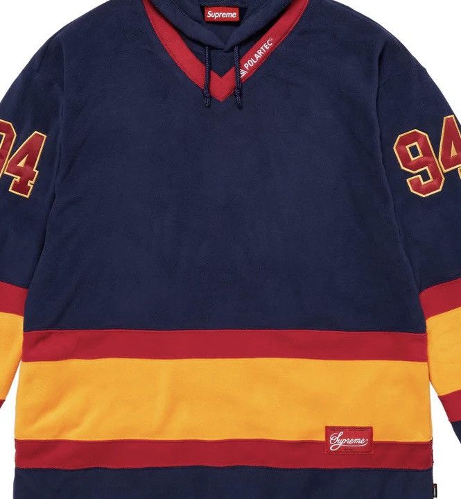 Supreme Supreme Polartec Hooded Hockey Jersey L Size ONE SIZE - 5 Thumbnail