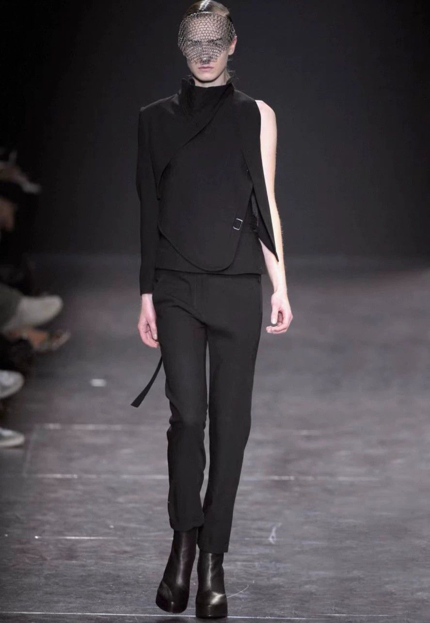 Ann Demeulemeester Ann Demeulemeester Asym Deconstructed Jacket NWT 38 Size S / US 4 / IT 40 - 6 Thumbnail