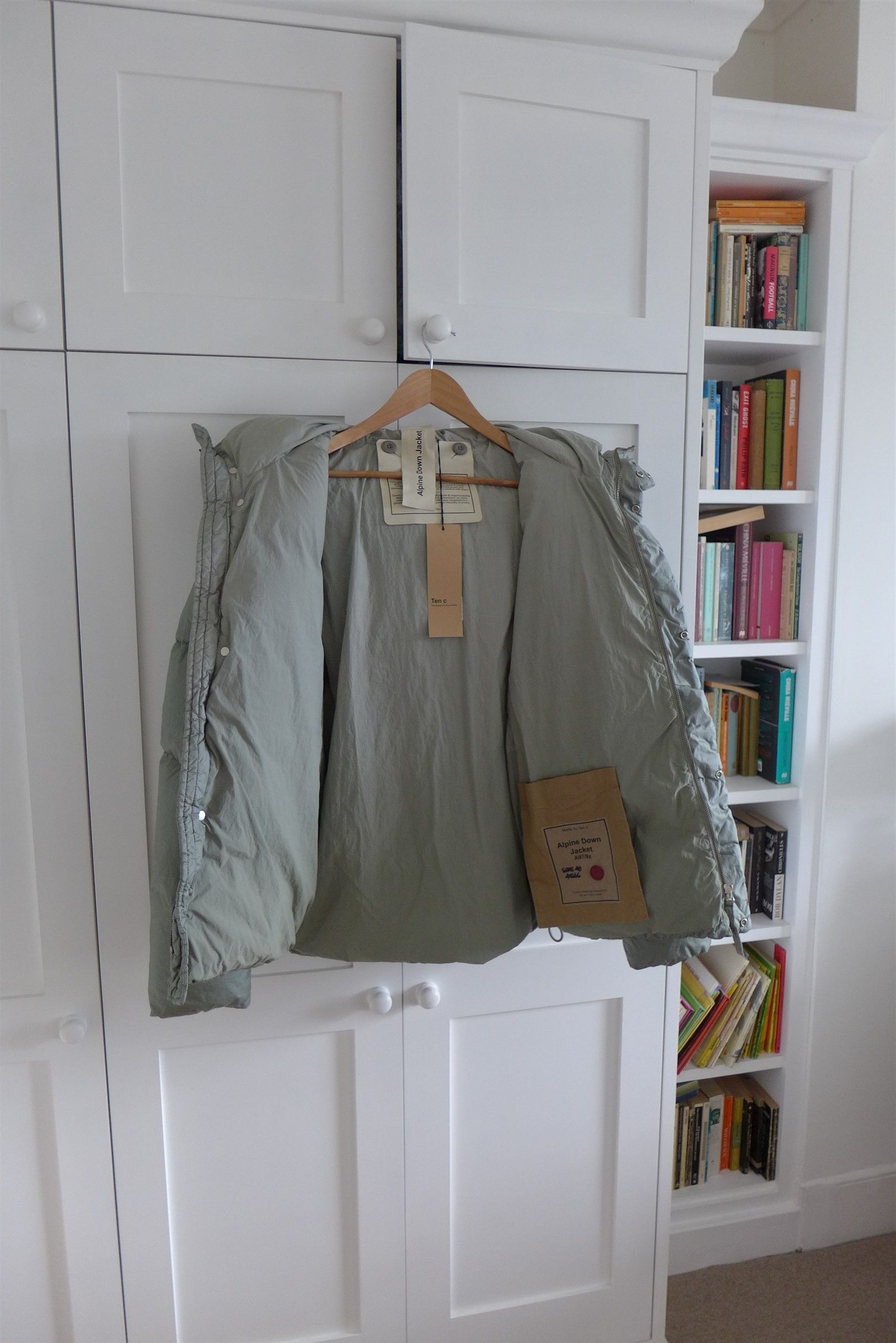 Ten C Ten C Alpine Down Jacket - Sage Green - Size 54 Size US L / EU 52-54 / 3 - 5 Thumbnail
