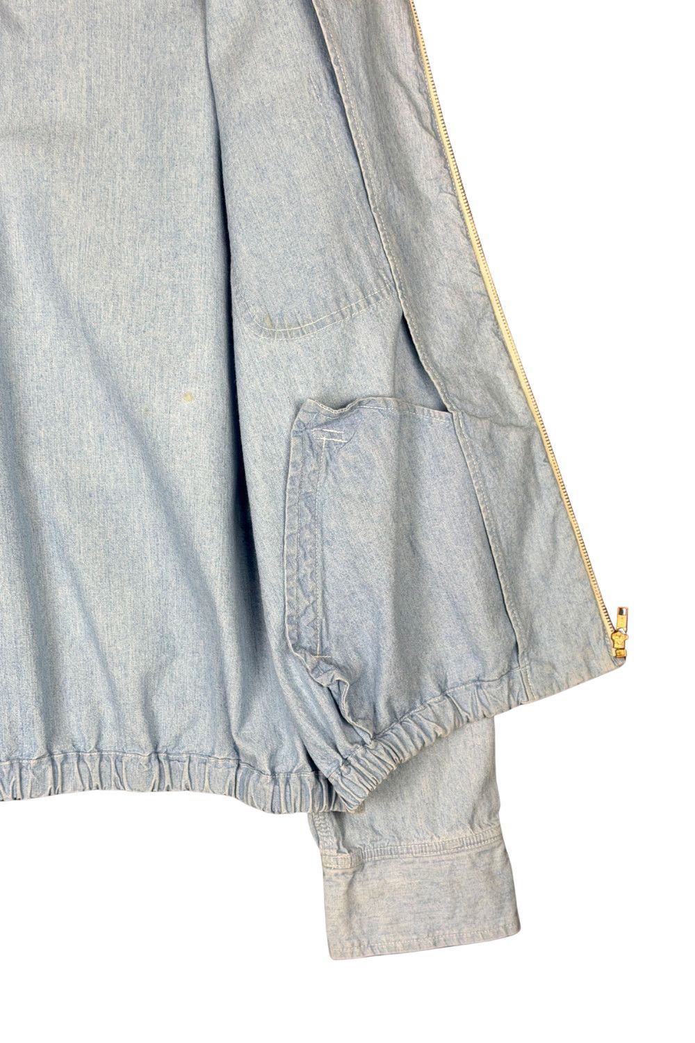 Polo Ralph Lauren 90s Polo Country Ralph Lauren Chambray Zip Jacket Size US L / EU 52-54 / 3 - 18 Thumbnail