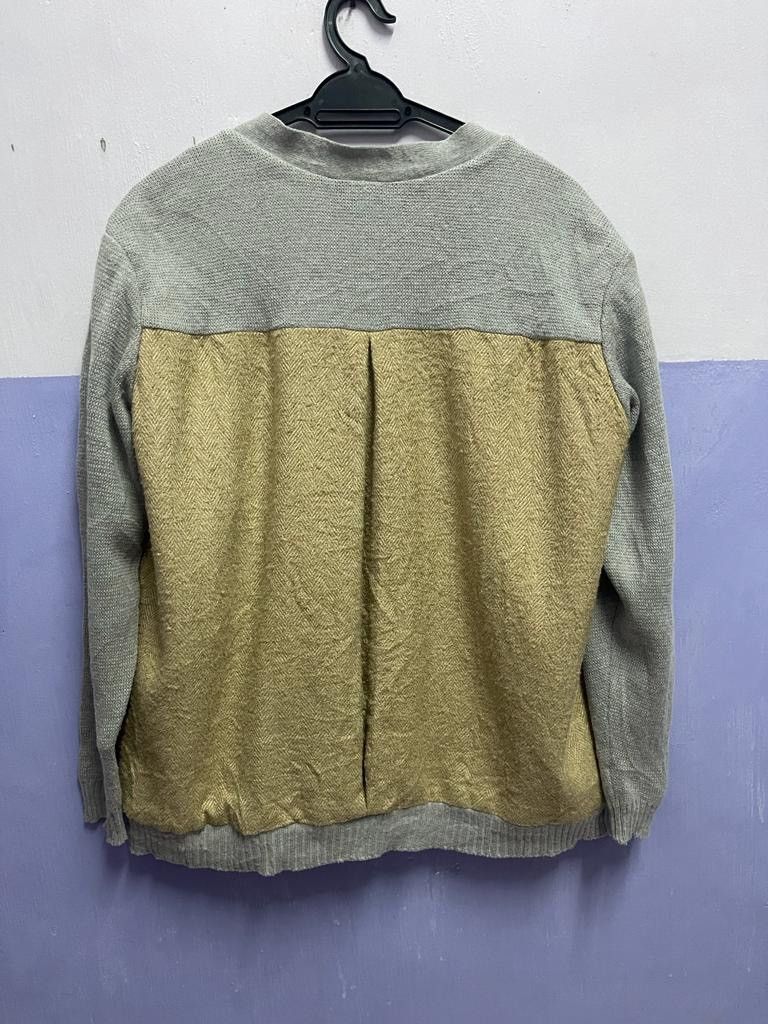 Ne-Net Rare Issey Miyake by Ne-net Half Wool Jacket 2 in 1 Size US M / EU 48-50 / 2 - 13 Thumbnail