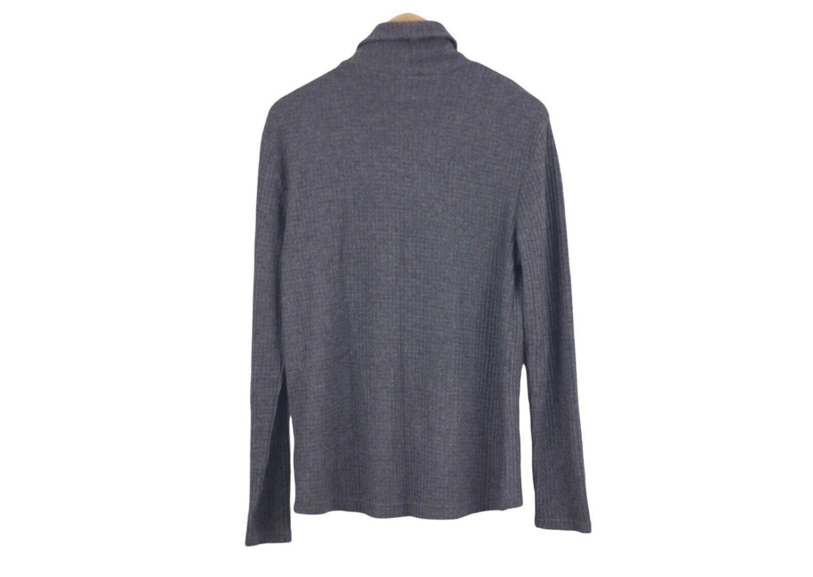 Urban Outfitters Urban Outfitters Chunky Knit Turtleneck Charcoal Grey Sz M Size US M / EU 48-50 / 2 - 2 Thumbnail