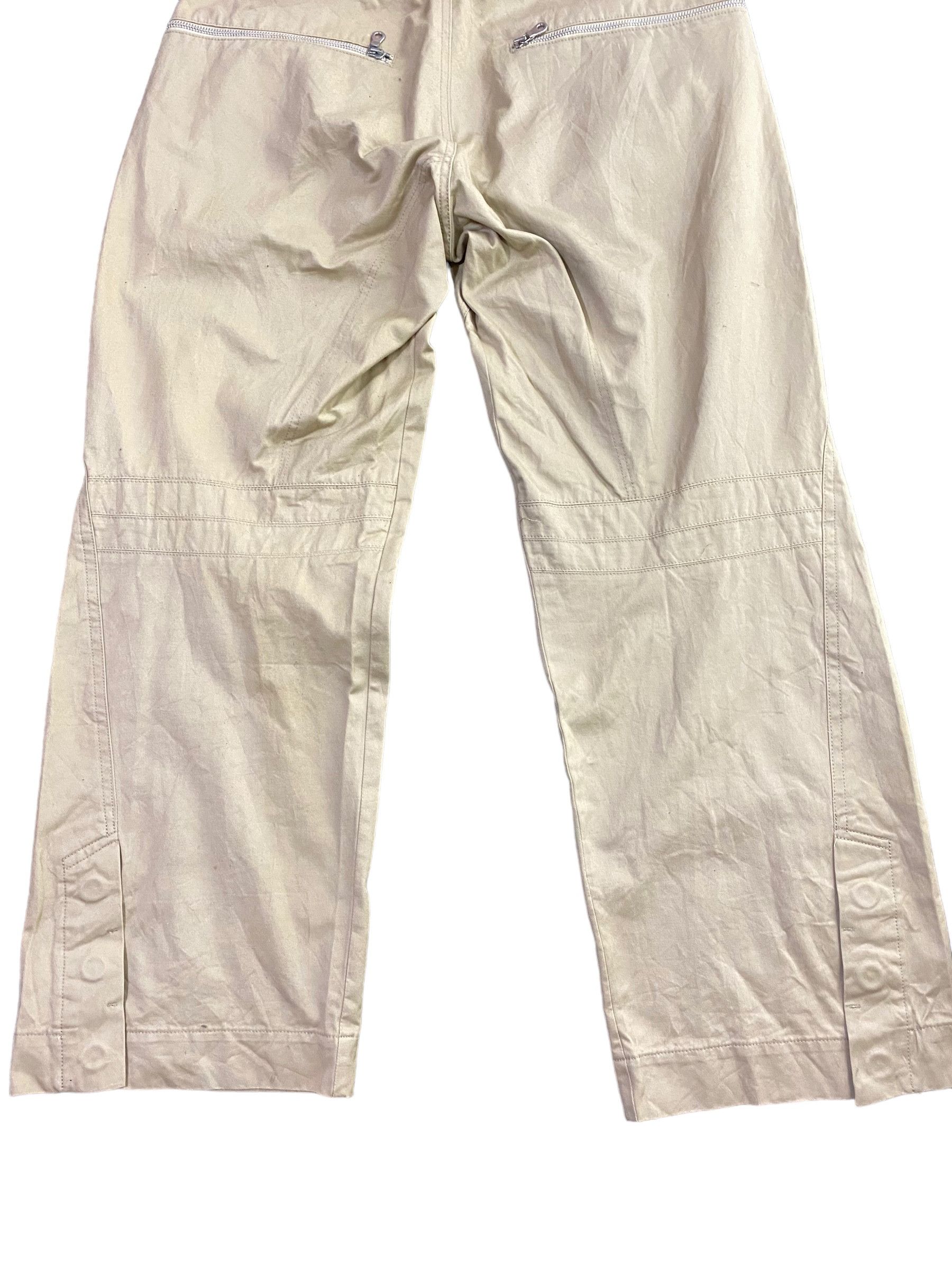 Designer × Y's × Yohji Yamamoto 2000s Y's Yohji Yamamoto canvas cinch back work pant Size US 35 - 6 Thumbnail