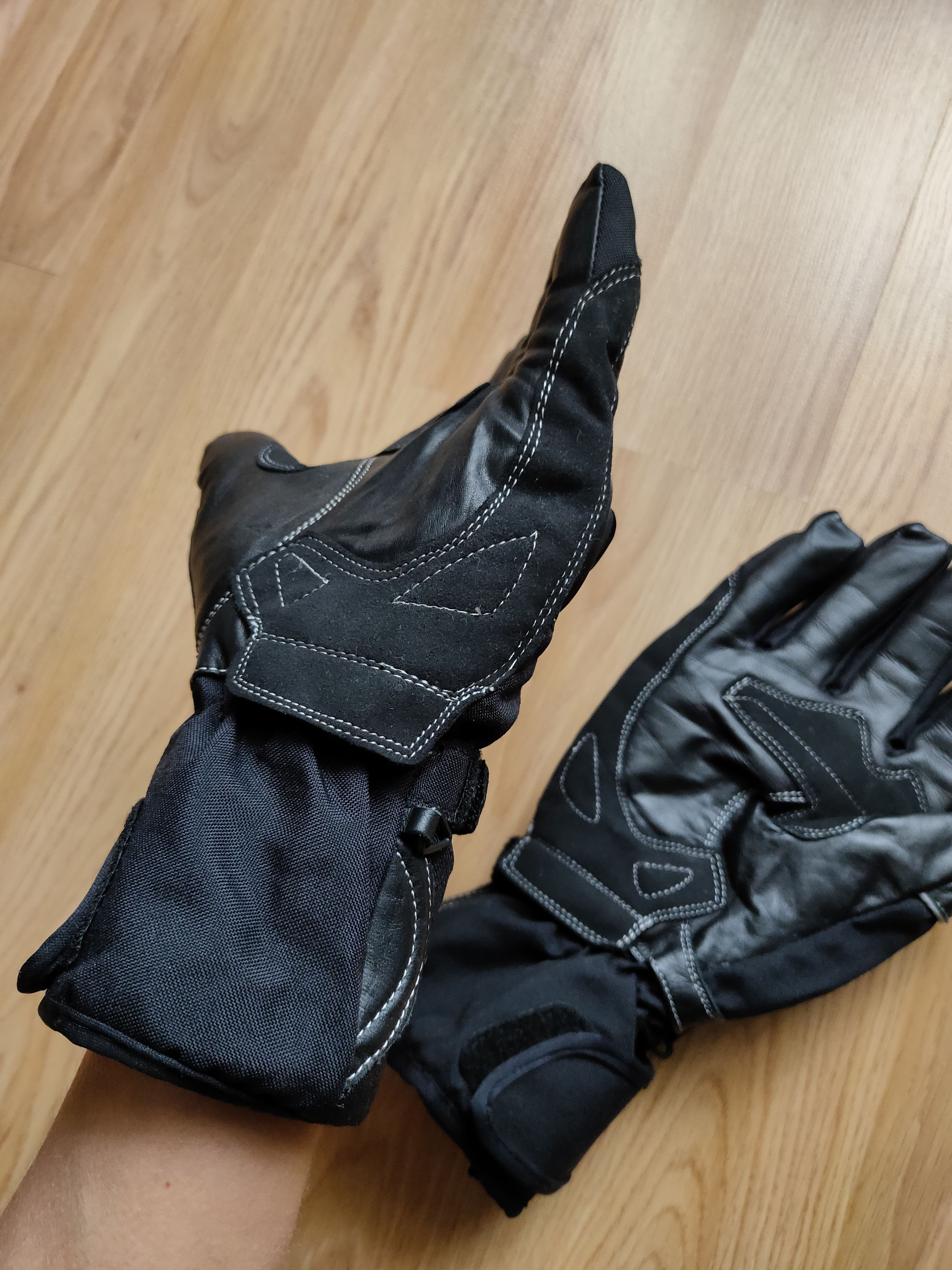 Indian Motorcycle Motorcycle Leather Gloves Crivit Motoracing Gloves Gorpcore Size ONE SIZE - 8 Thumbnail
