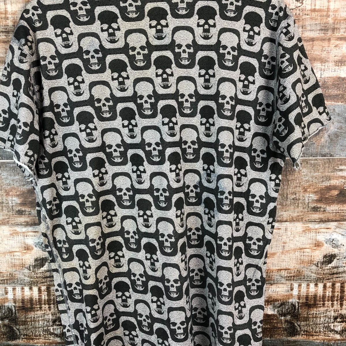 Lucien Pellat-Finet Lucien Pellat Finet full print Skulls White T-Shirt #A2483 Size US L / EU 52-54 / 3 - 14 Thumbnail