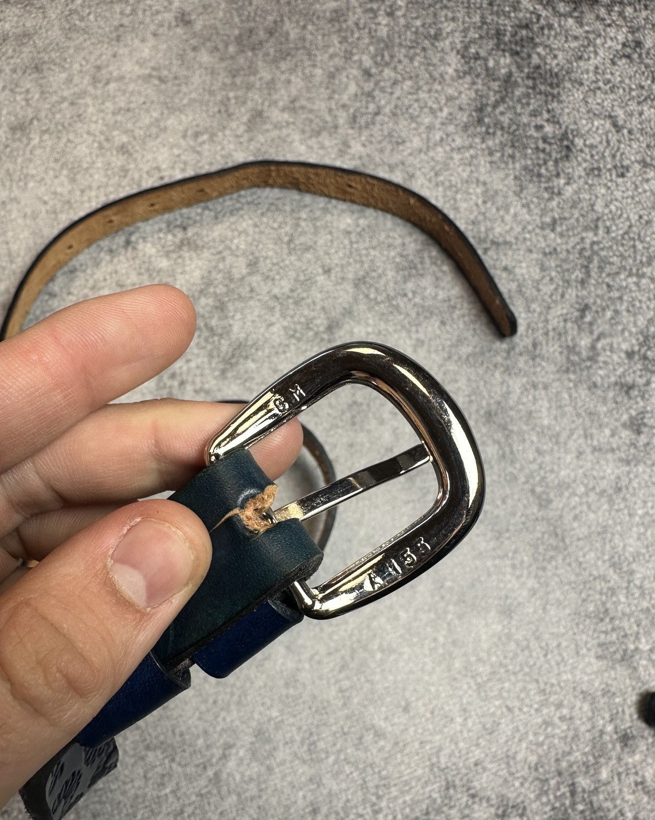 Designer Y2K Argentina Belts Streetwear Leather Avant Garde Vintage Size ONE SIZE - 3 Thumbnail