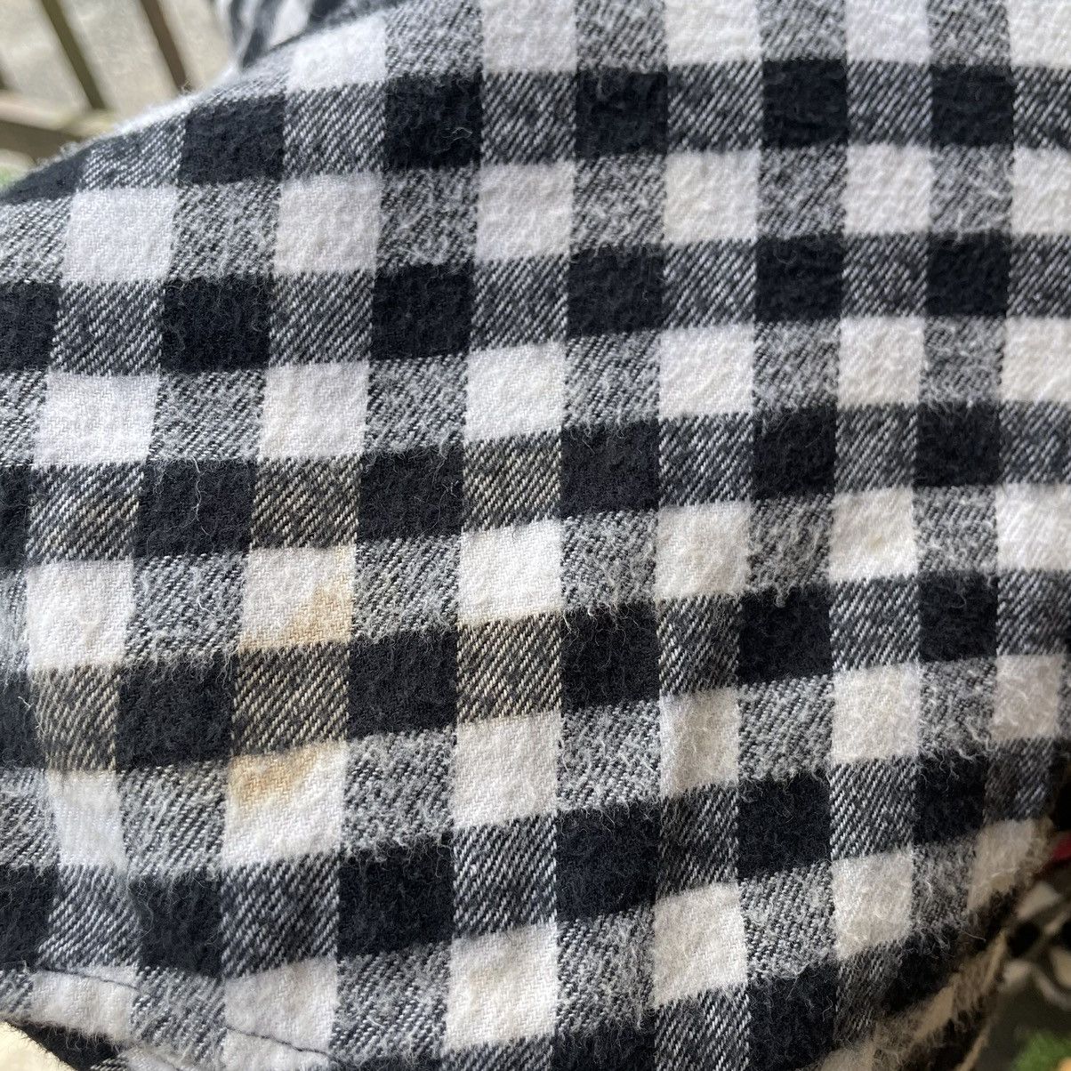 Stussy × Vintage 🔥Vintage Y2K Stussy Checkerd Flannel Buttons Shirts Size US L / EU 52-54 / 3 - 7 Thumbnail