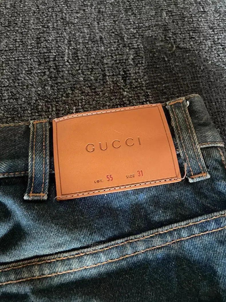 Gucci Gucci Distressed Denim Jeans. Size US 31 - 5 Thumbnail
