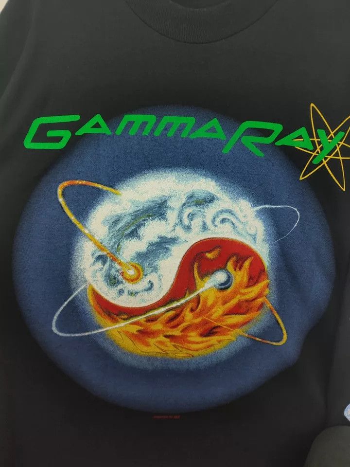 Vintage Rare Vintage Gamma Ray — Insanity and Genius 1994 Tour ROCK Size US XL / EU 56 / 4 - 6 Thumbnail