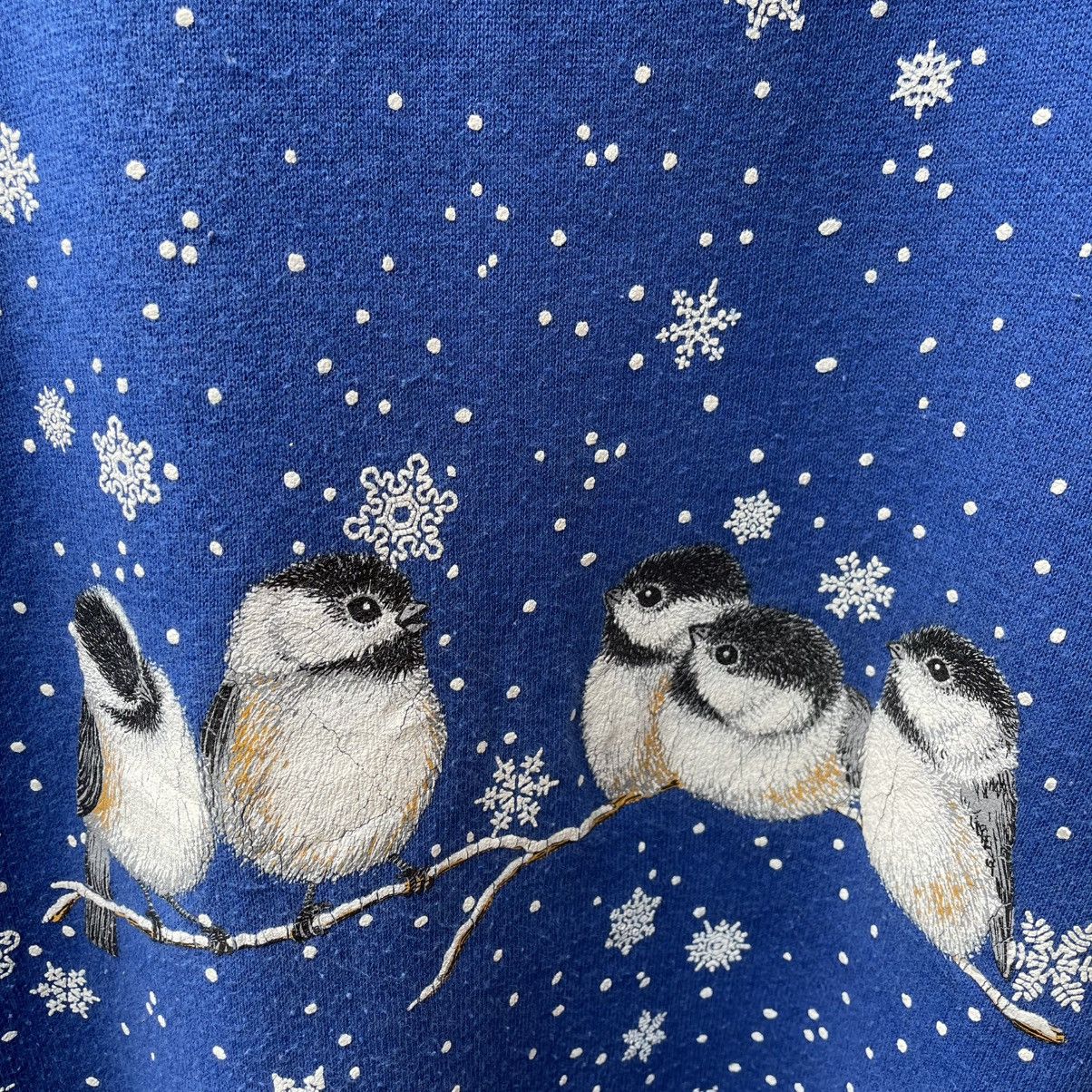 Jerzees × Vintage 🔥Vintage Jerzees Habitat Of Cute Bird Sweatshirts Size US M / EU 48-50 / 2 - 6 Thumbnail