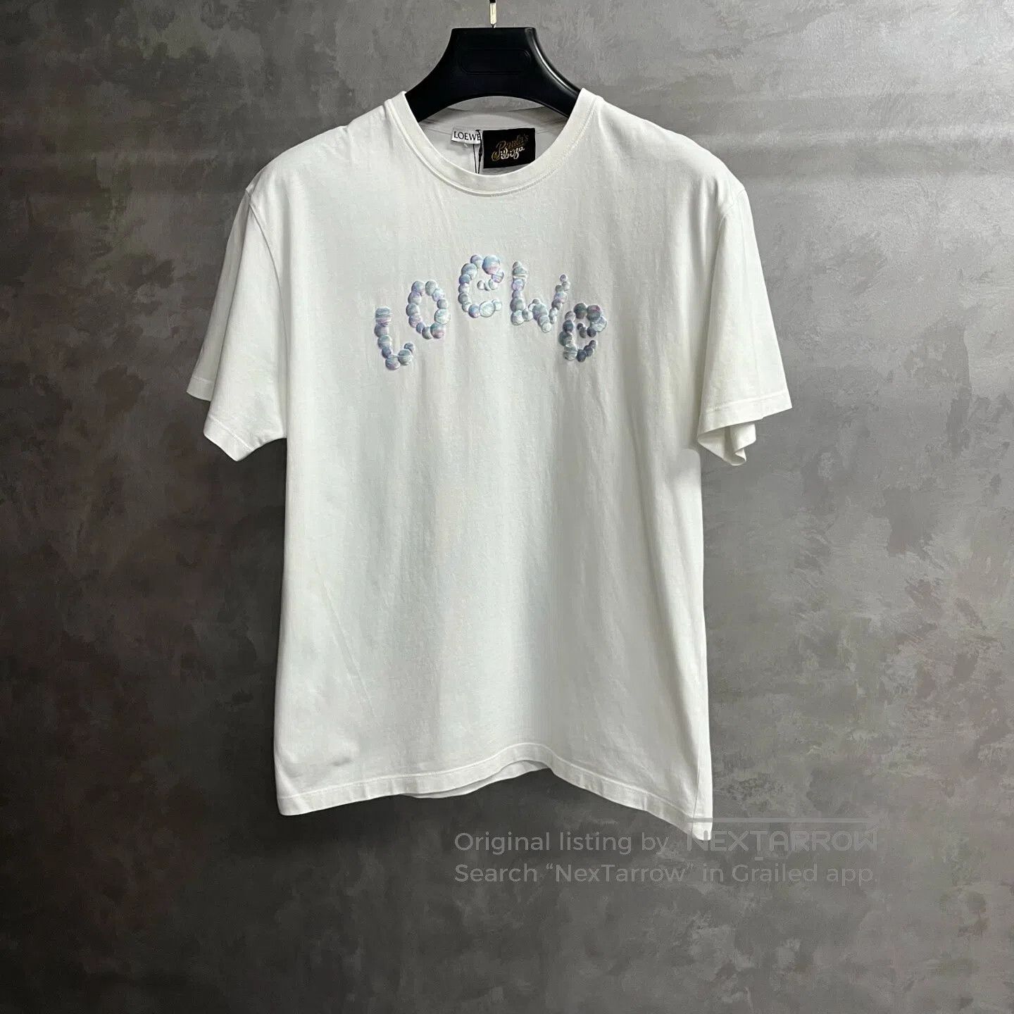 Loewe Loewe Bubble Logo Print Short-Sleeved T-shirt| Size XS / US 0-2 / IT 36-38 - 1 Thumbnail