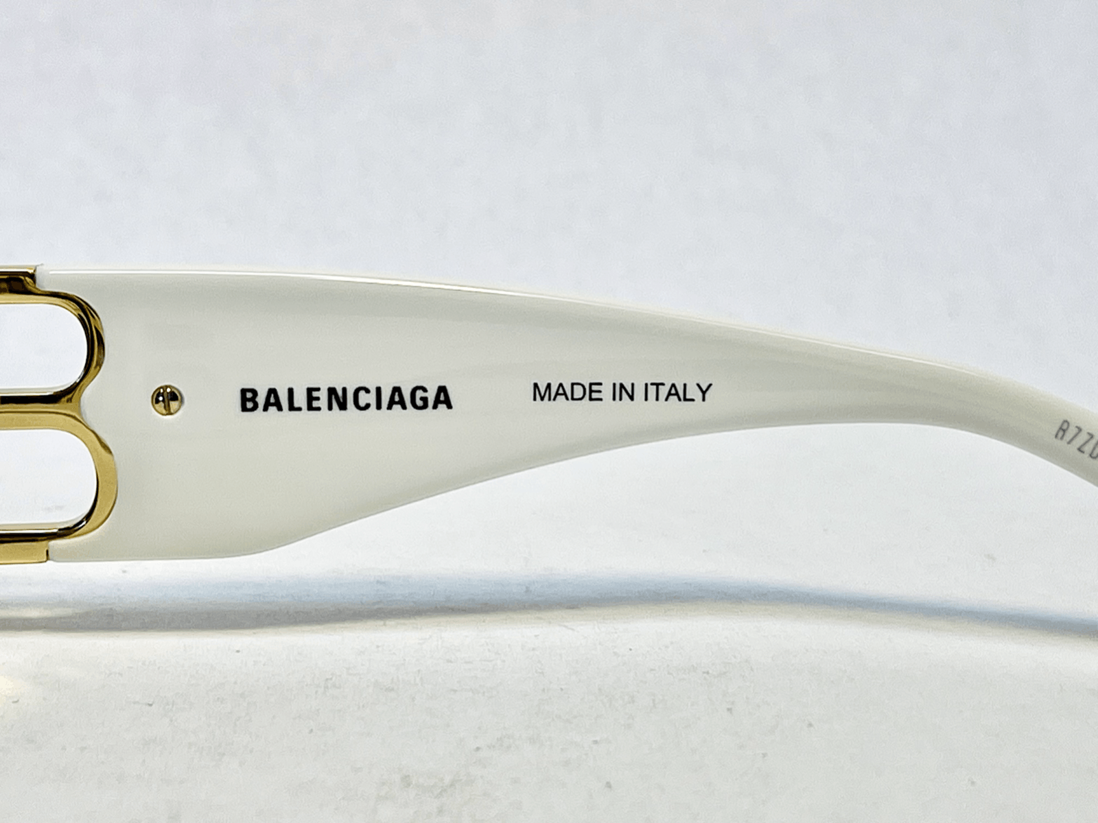 BALENCIAGA DYNASTY 0096 White Gold 008 Fashion BB BB0096