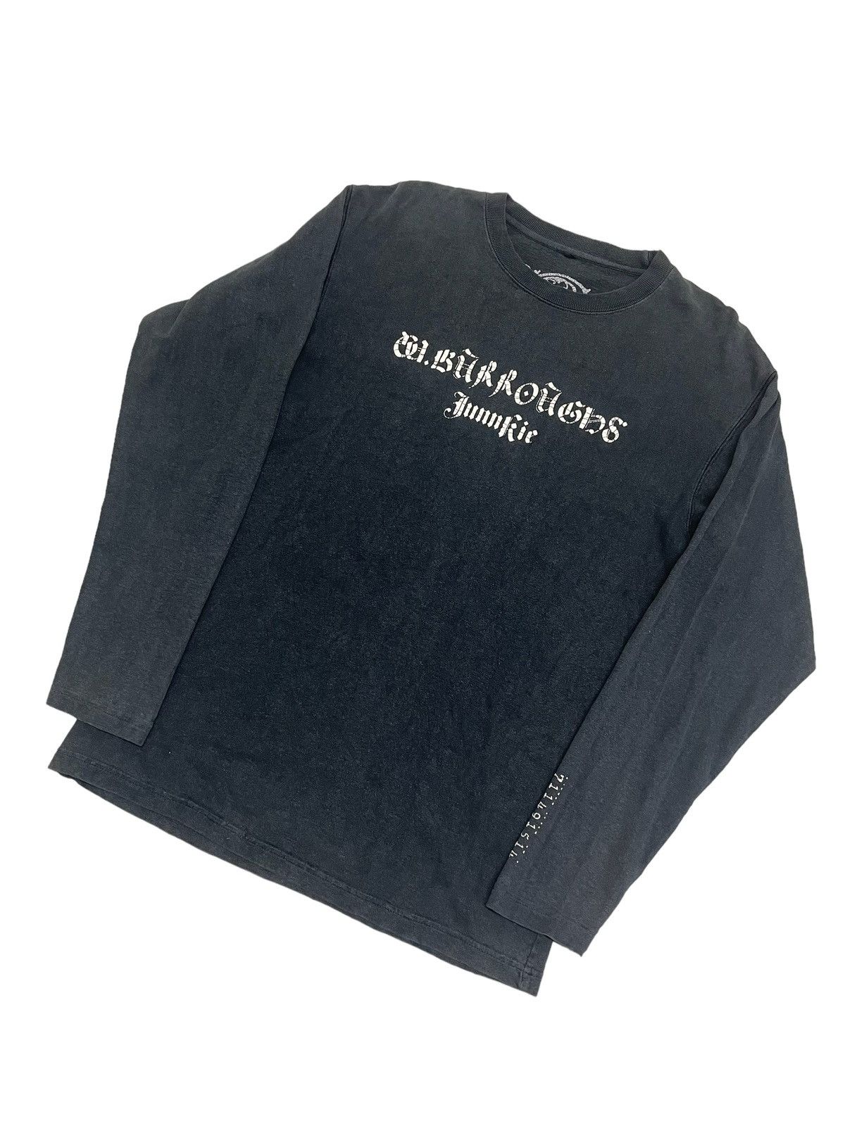 POP MAGAZINE Vintage William S.Burroughs Junkie 711491514 Longsleeve Tee Size US M / EU 48-50 / 2 - 9 Thumbnail