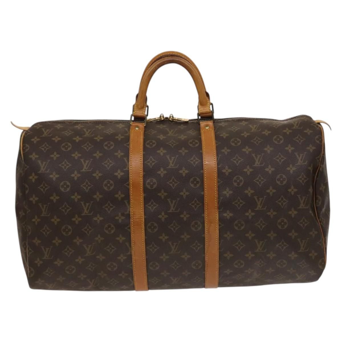 Louis Vuitton LOUIS VUITTON Monogram Keepall 55 Boston Bag M41424 Size ONE SIZE - 13 Thumbnail