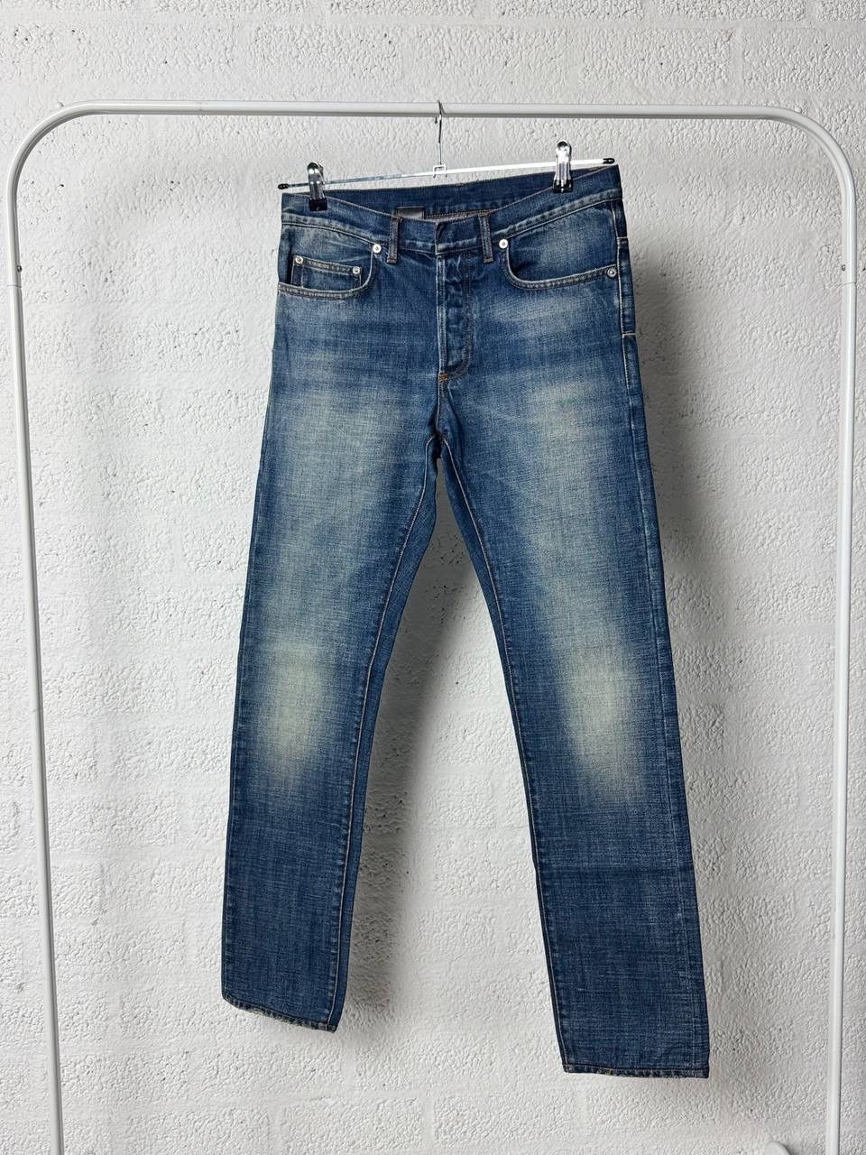 Dior Dior Hedi Slimane Blue Faded Denim Jeans Size US 30 / EU 46 - 10 Thumbnail