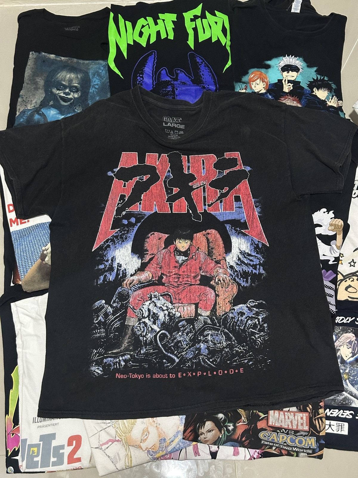 GOAT Crew Anime Akira x Goat Crew t shirt Size US L / EU 52-54 / 3 - 1 Thumbnail