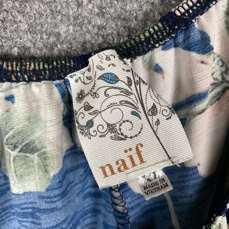 Other Naif Blouse Women's XL Floral Short Sleeve Adults Size XL / US 12-14 / IT 48-50 - 2 Thumbnail