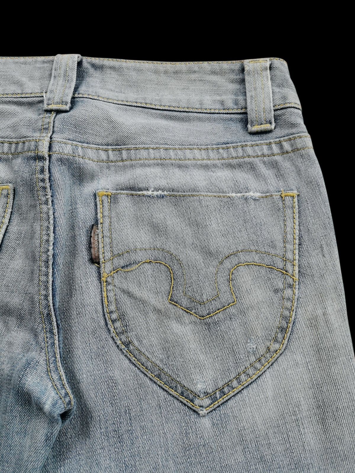 Tornado Mart Vintage Tornado Mart Flare Distressed Jeans Size US 29 - 3 Thumbnail