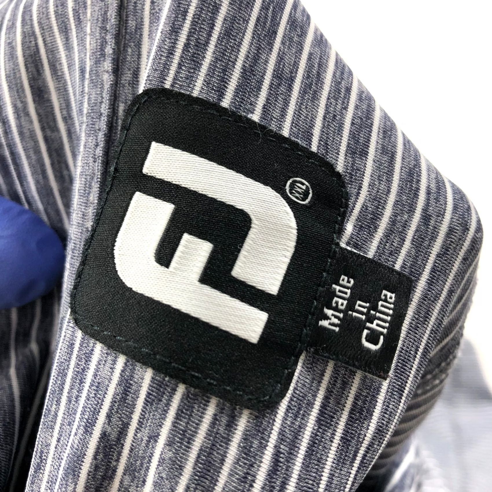 Footjoy FootJoy FJ XXL Mens Golf SS Stretch Button Polo Striped Shirt Gray MINT Size US XXL / EU 58 / 5 - 7 Thumbnail