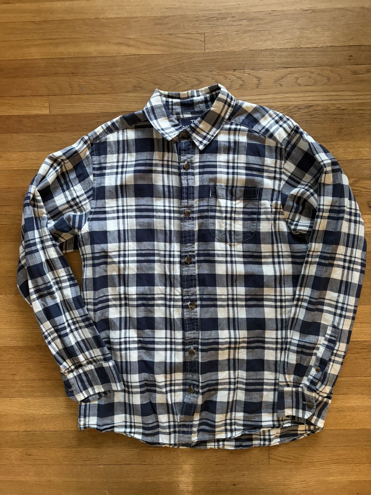 The North Face Linen Plaid Button Down Shirt Size US M / EU 48-50 / 2 - 1 Thumbnail
