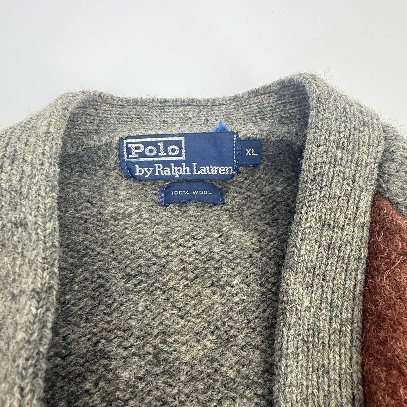 Polo Ralph Lauren Rare vintage polo ralph lauren 100% wool cardigan Size US L / EU 52-54 / 3 - 6 Thumbnail