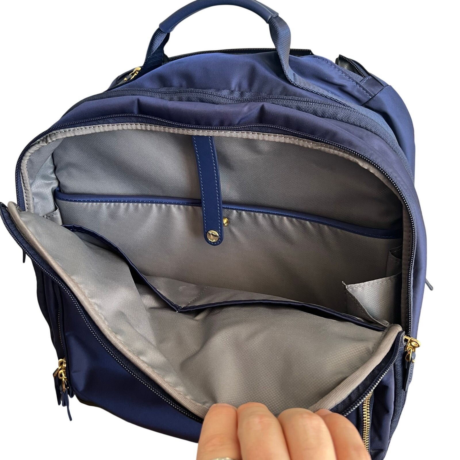 Tumi Tumi Oslo Voyageur Blue Compact Carry Spinner Suitcase Size ONE SIZE - 11 Thumbnail