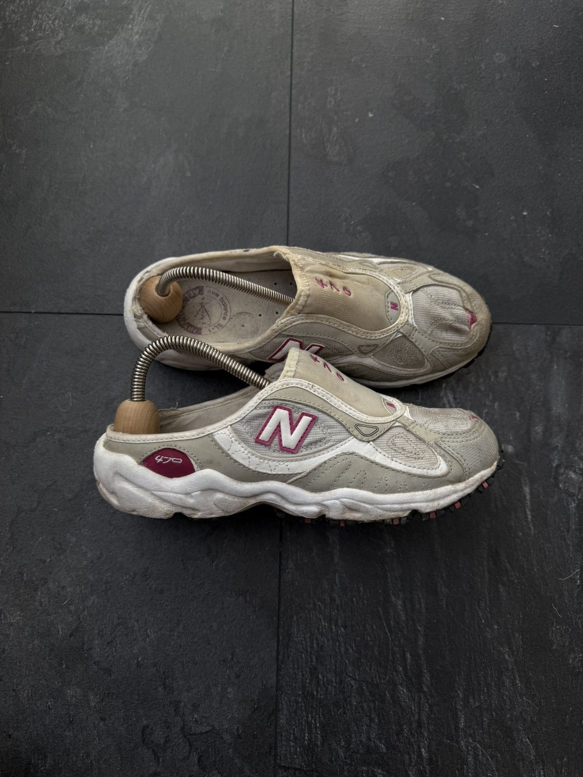 New Balance × Vintage Vintage new balance 470 slip on sneakers Size US 8 / IT 38 - 1 Thumbnail