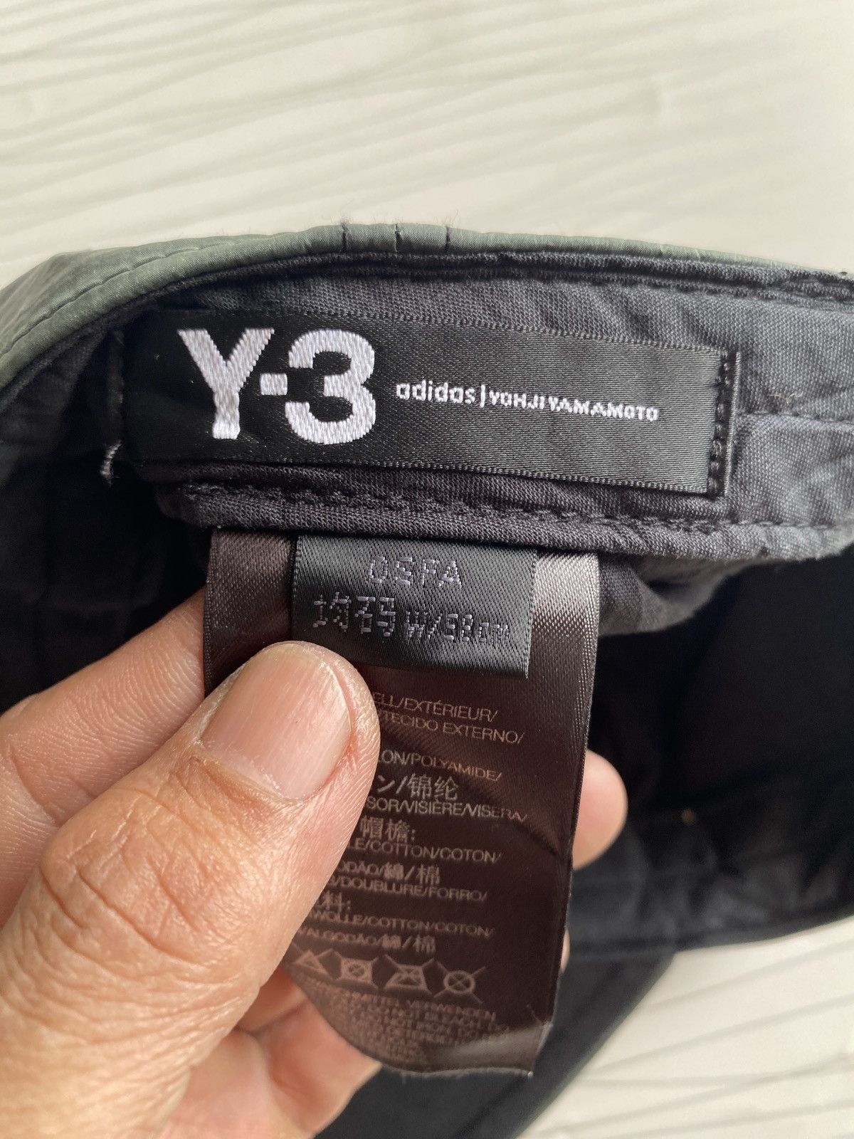 Yohji Yamamoto Adidas Y3 Yohji Yamamoto Cap Hat Size ONE SIZE - 8 Thumbnail