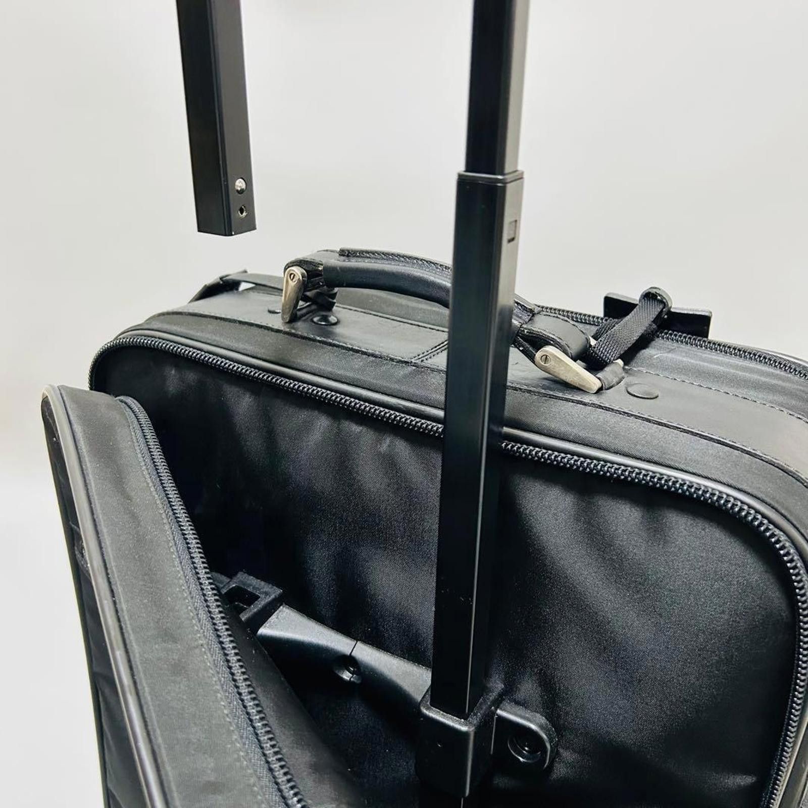 Prada Prada - Black Nylon Rolling Suitcase Luggage Size ONE SIZE - 8 Thumbnail