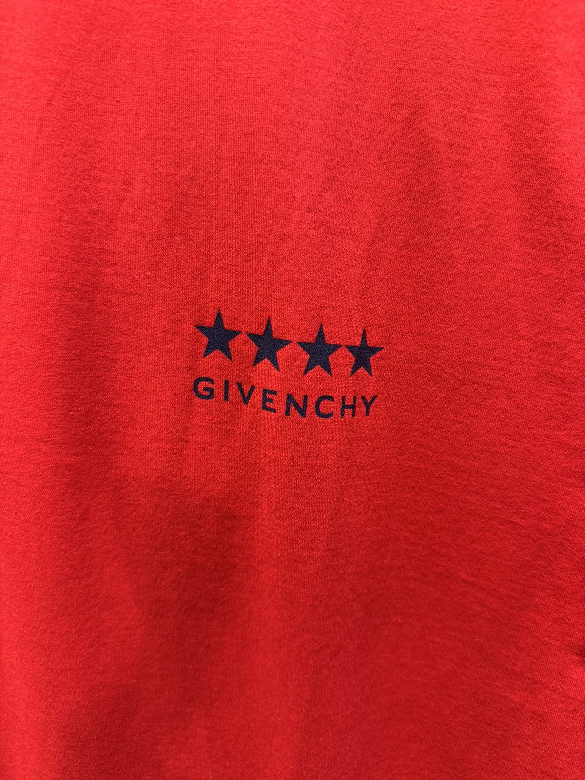 Givenchy Givenchy Star Logo T-Shirt NEW 600$ Size US XL / EU 56 / 4 - 4 Thumbnail