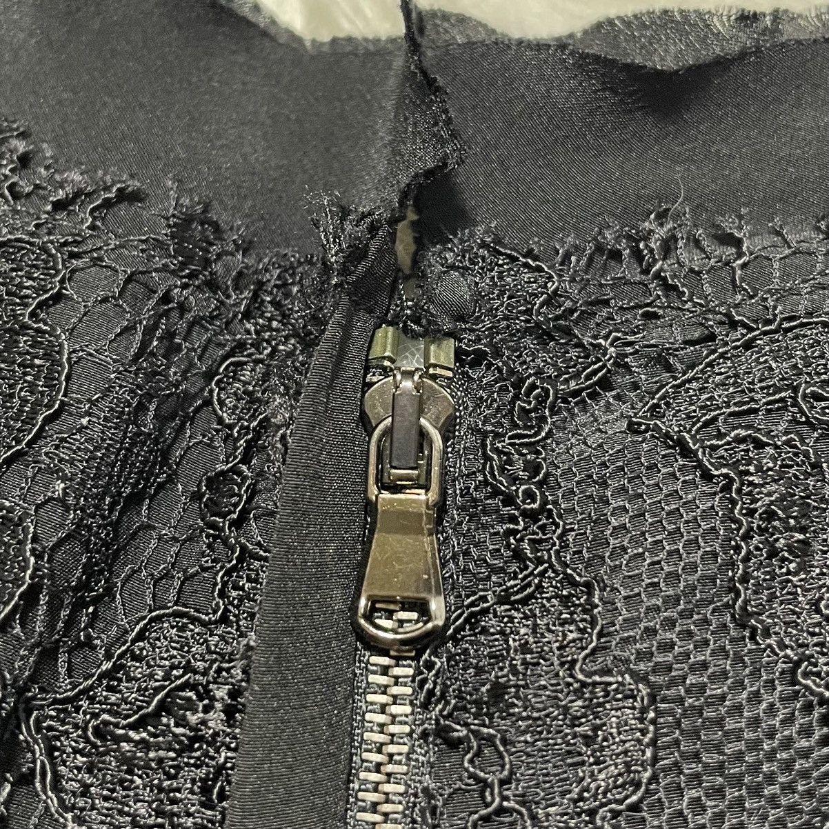 Dolce & Gabbana DOLCE & GABBANA Floral Lace Short Sleeve Dress 40 Black Size S / US 4 / IT 40 - 9 Thumbnail