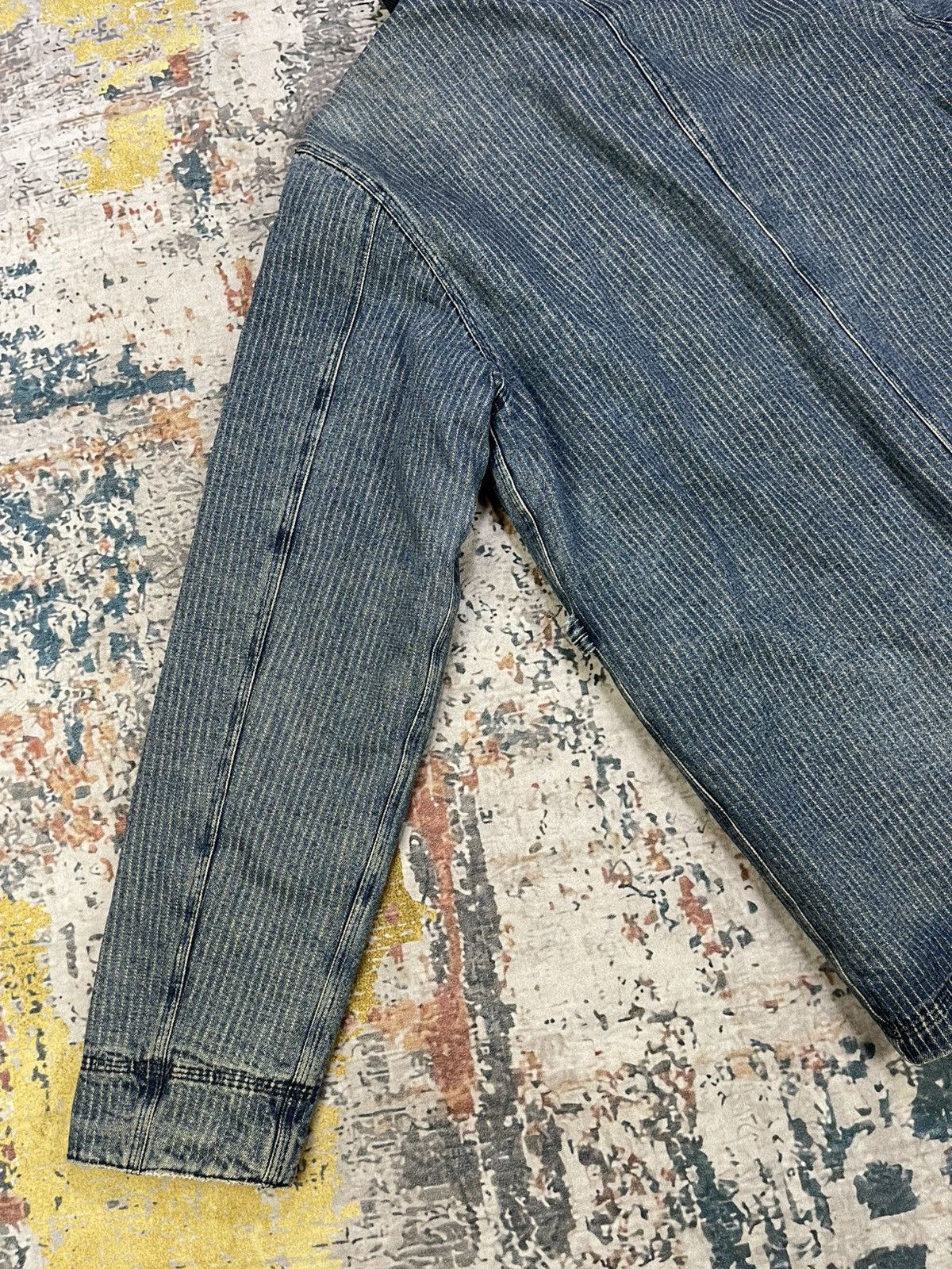 Fragment Design × Levi's Levi’s Fenom x Fragment Design Pinstriped Denim Jacket Size US M / EU 48-50 / 2 - 14 Thumbnail