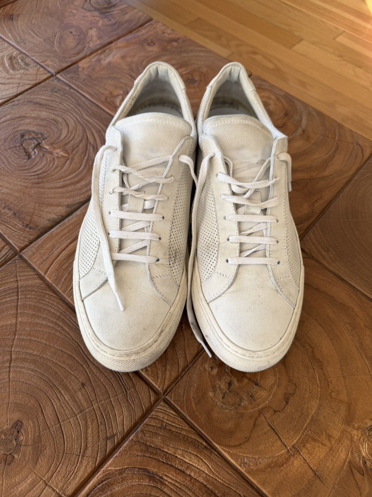 Common Projects Common projects achilles low suede - size 11/44 Size US 11 / EU 44 - 2 Thumbnail